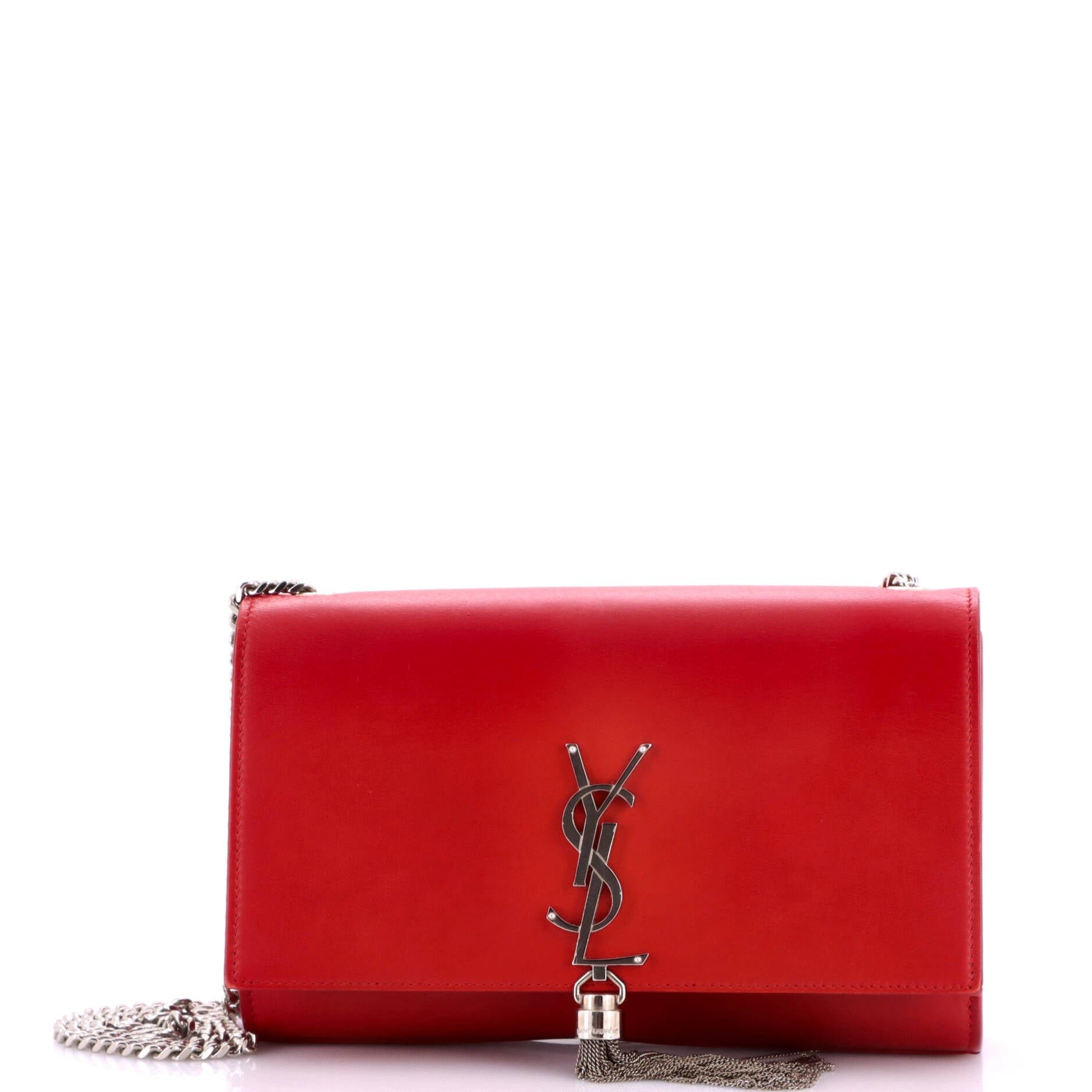 Classic Monogram Tassel Crossbody Bag Leather Medium