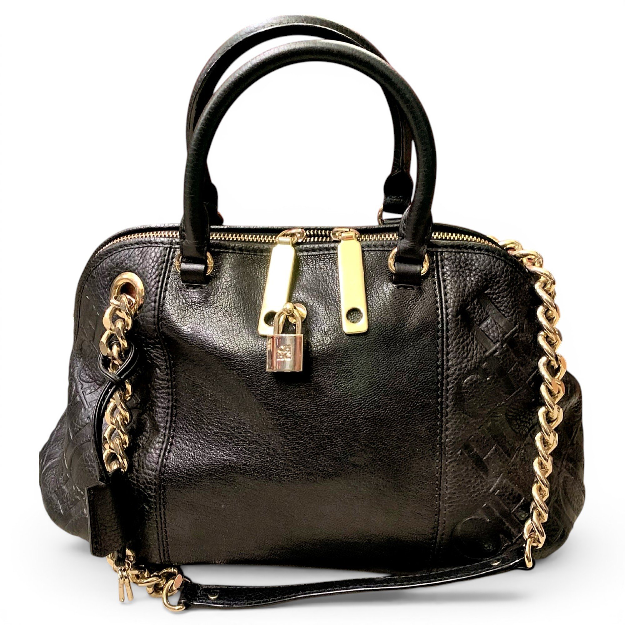 Leather handbag