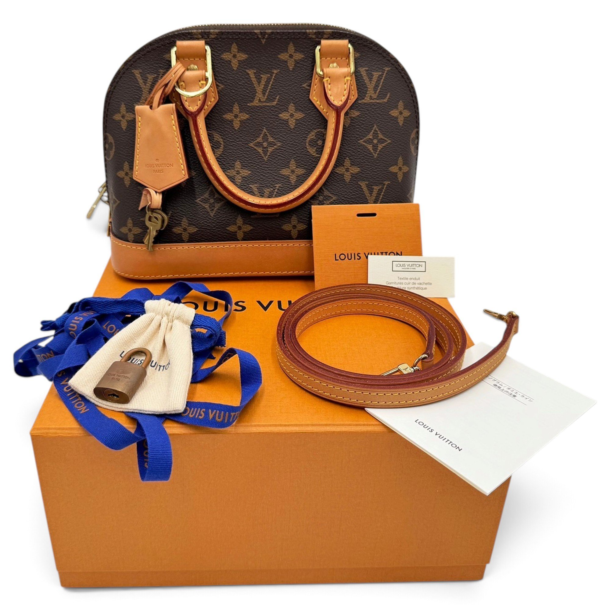 Alma BB leather handbag