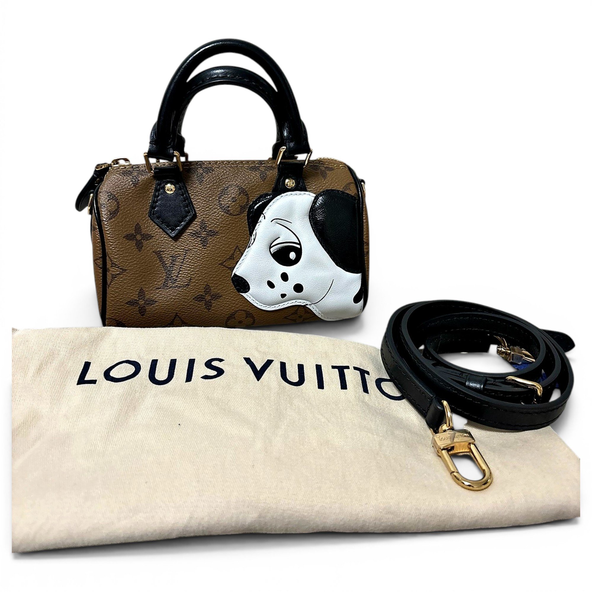 Speedy leather mini bag