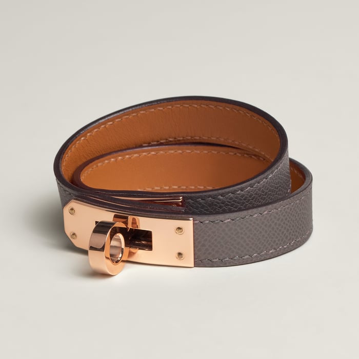 Gris Meyer Kelly Double Tour Bracelet