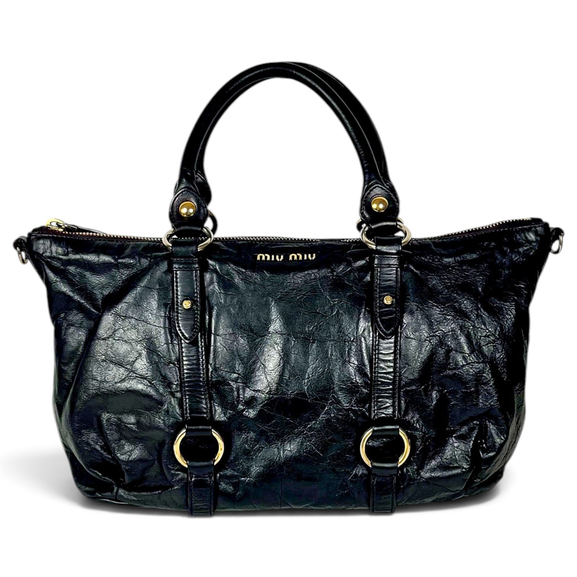 Miu Miu Bow bag leather handbag