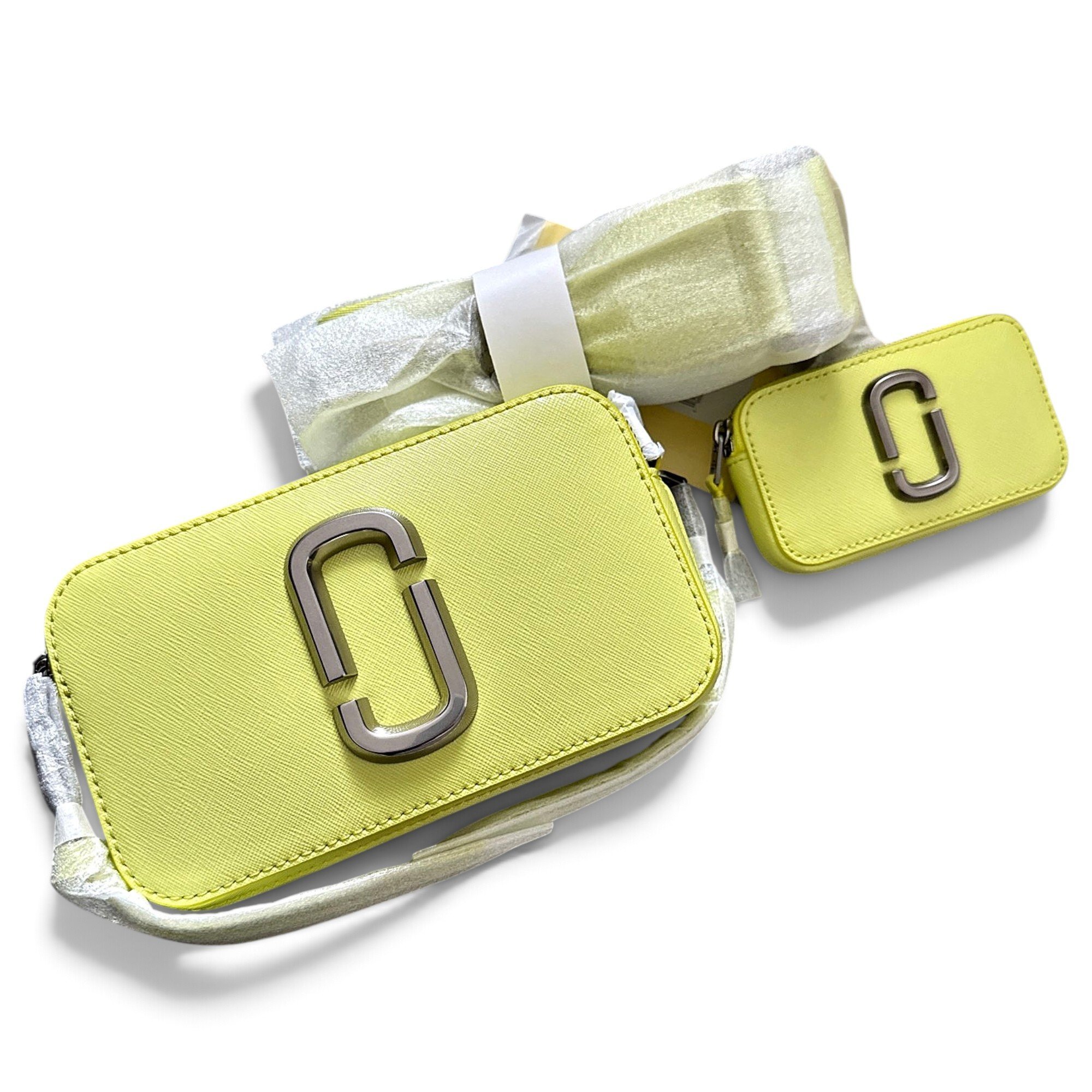 Snapshot leather crossbody bag