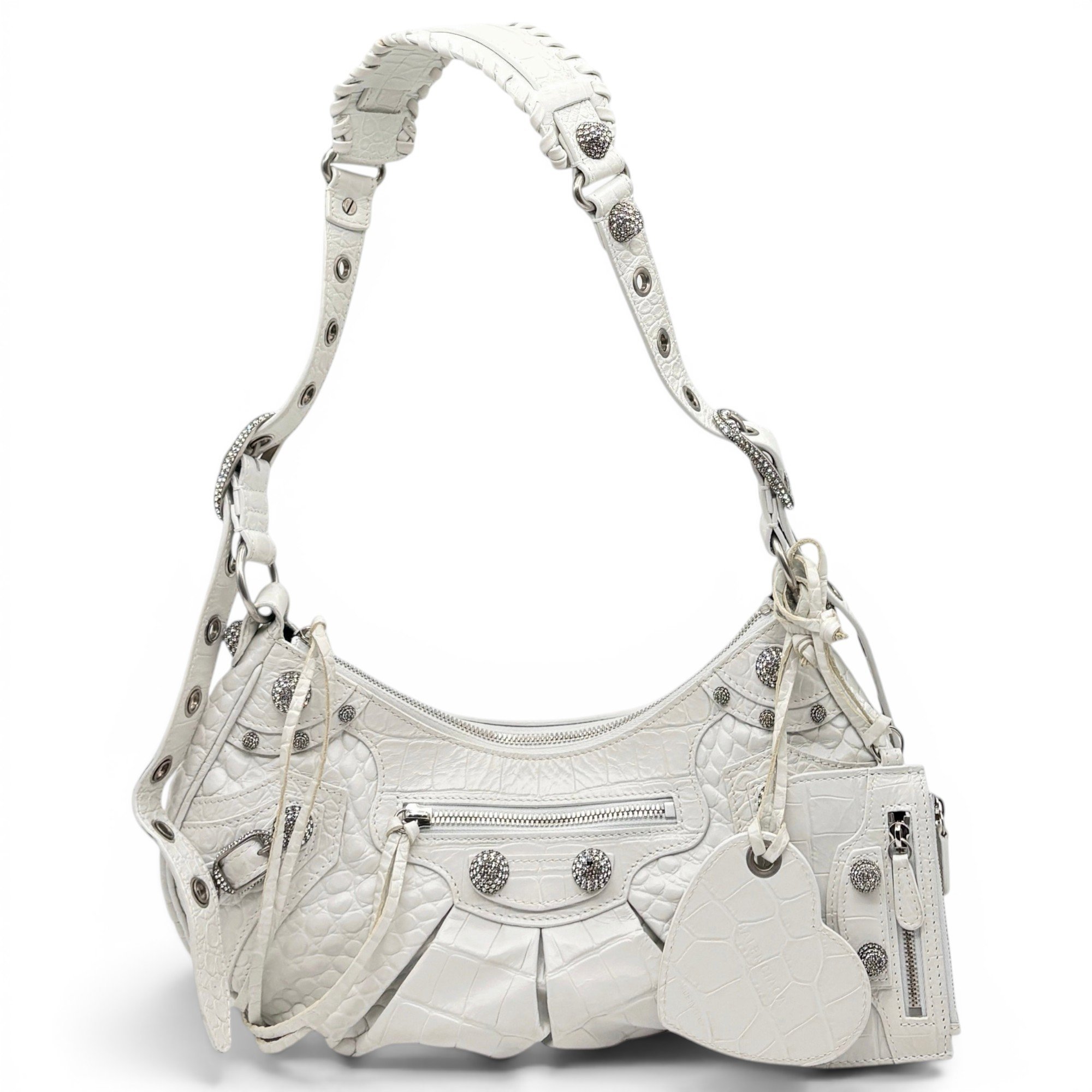 Le Cagole crocodile handbag