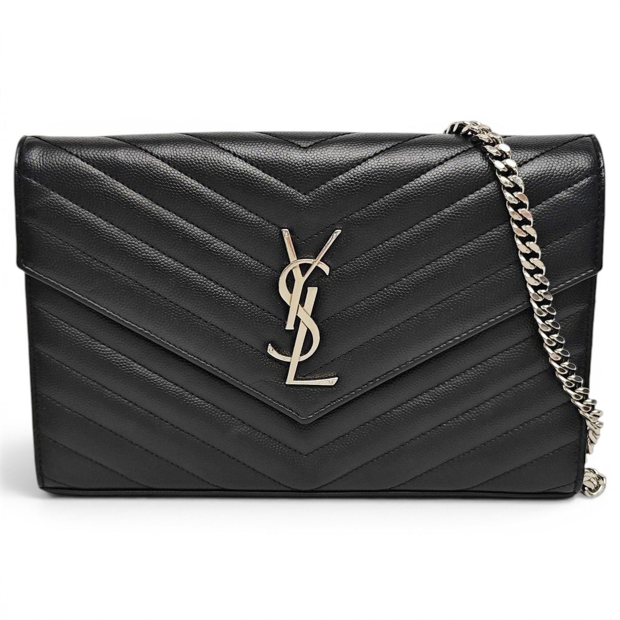 Baby monogramme leather handbag