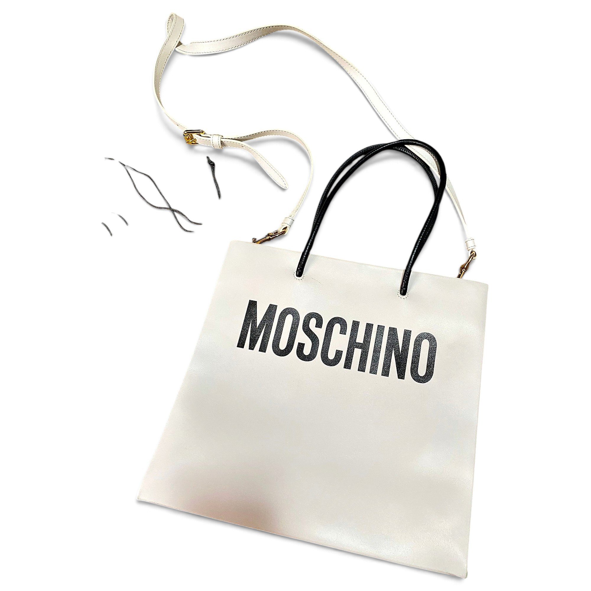 Moschino Leather tote