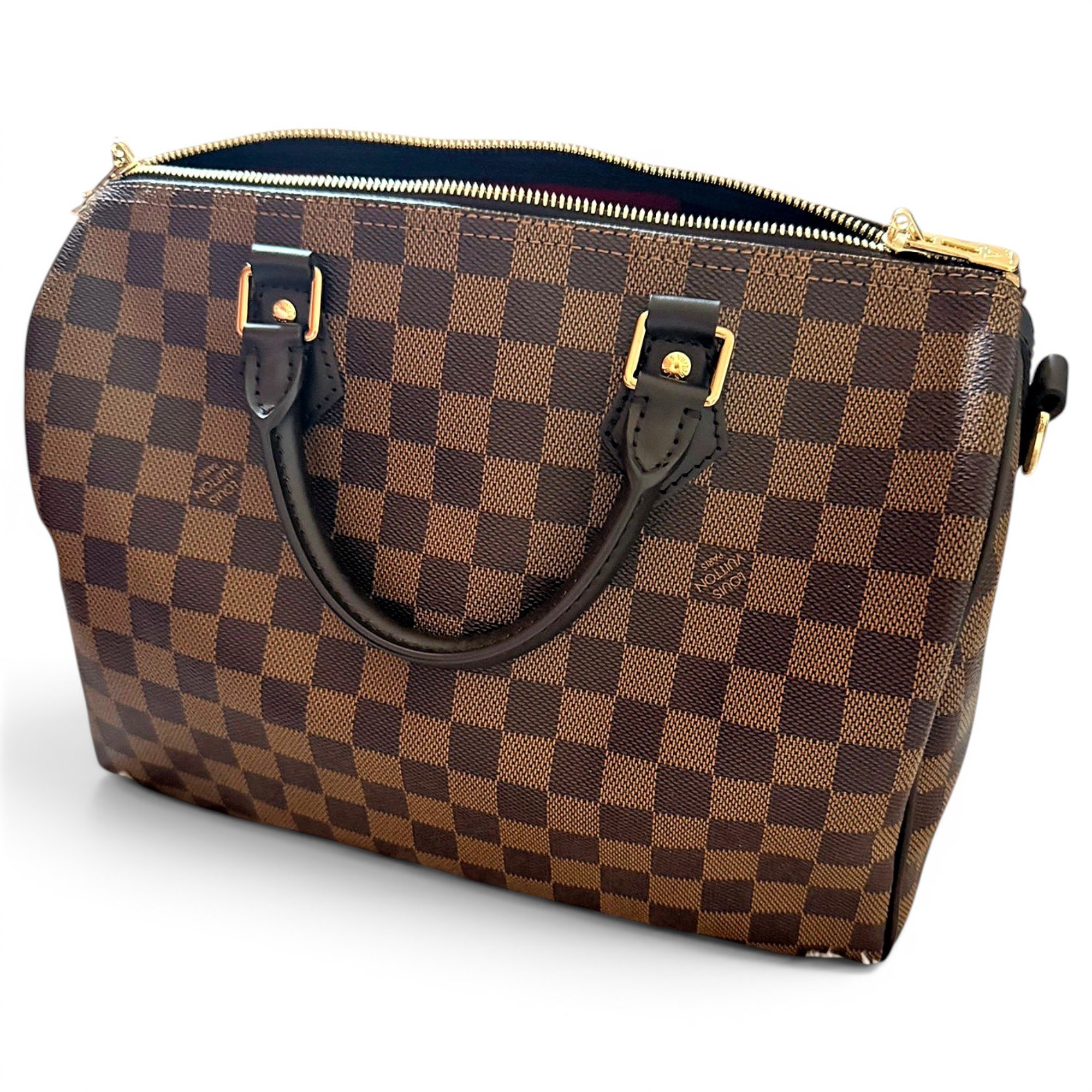 Speedy Bandoulière leather handbag