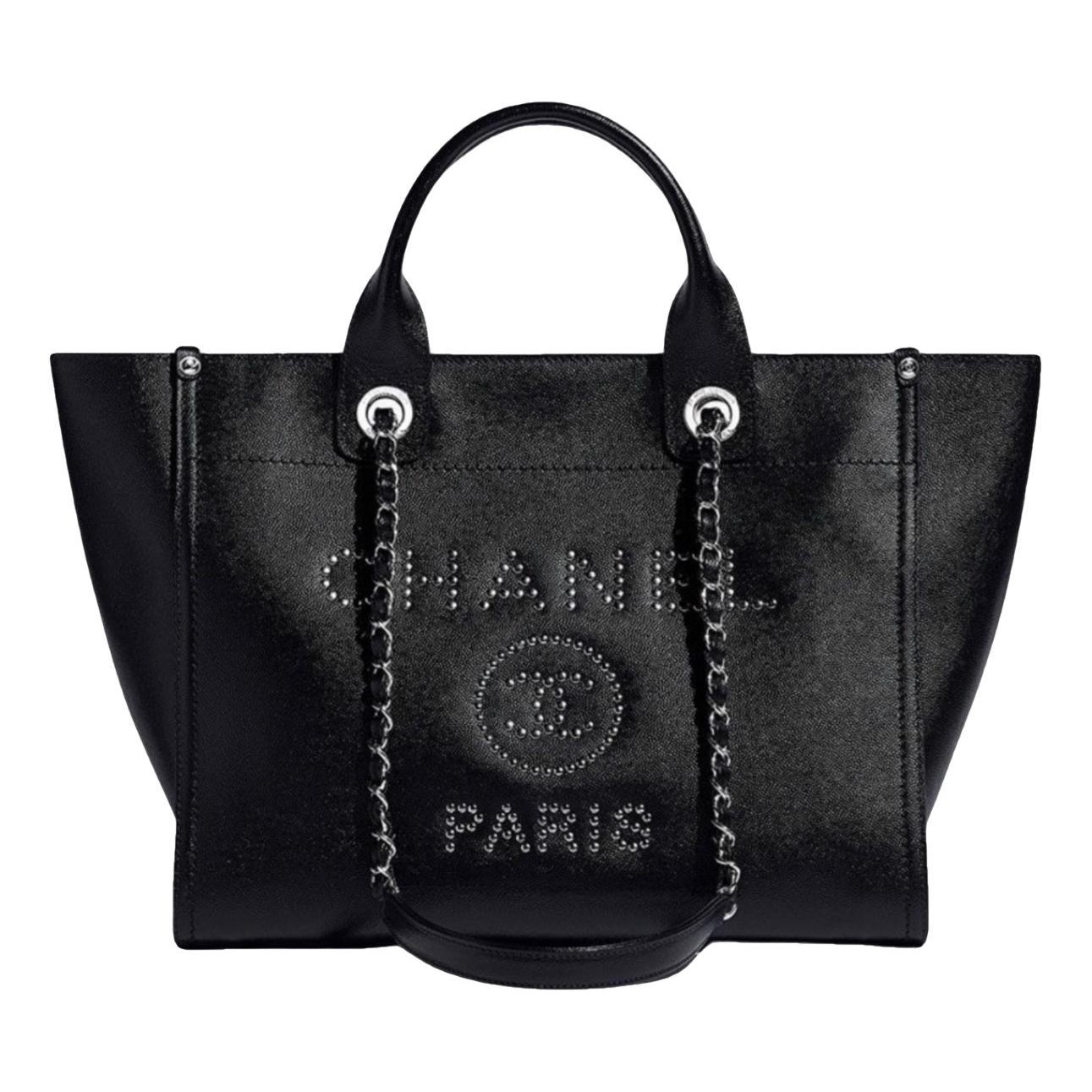 Deauville leather tote