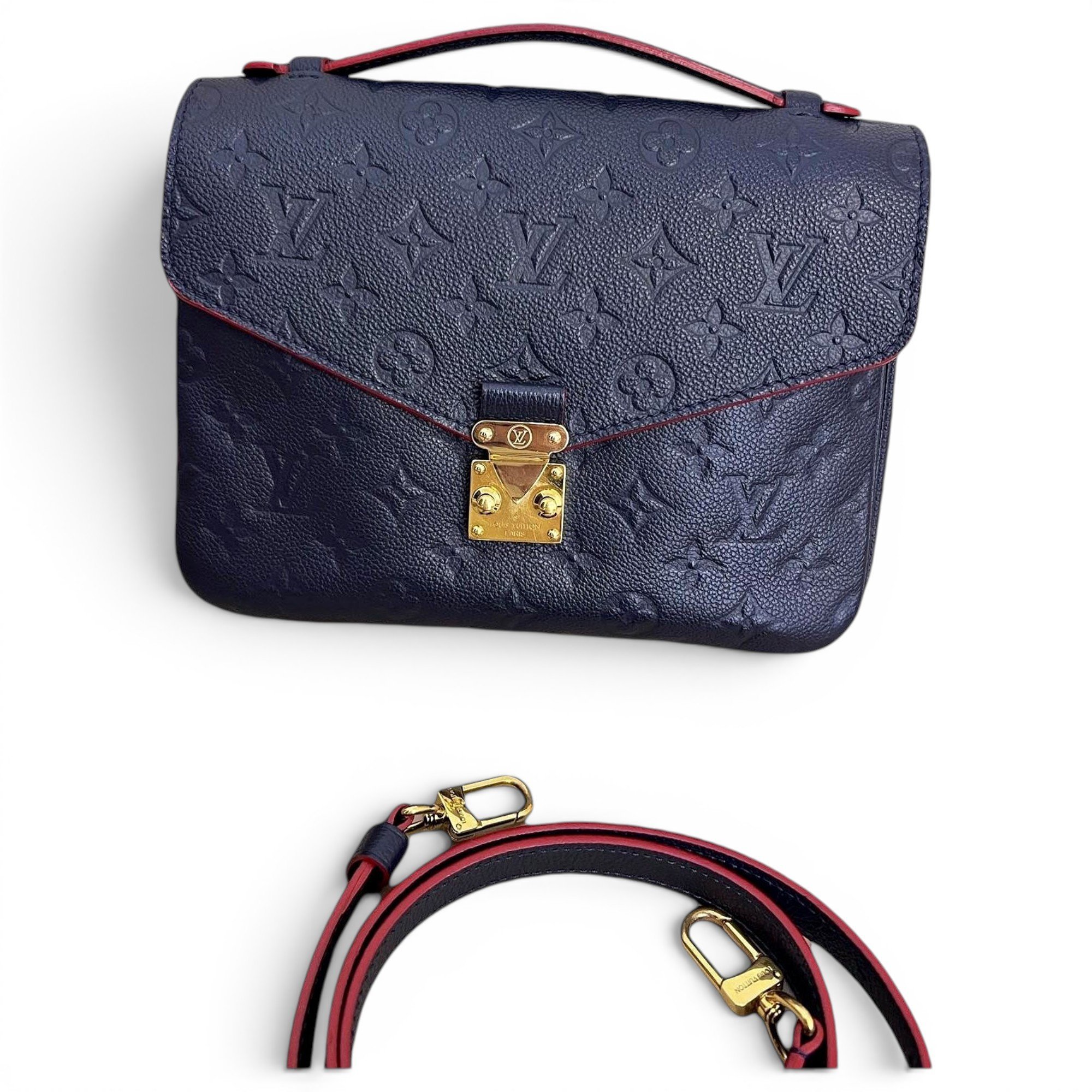 Metis leather handbag