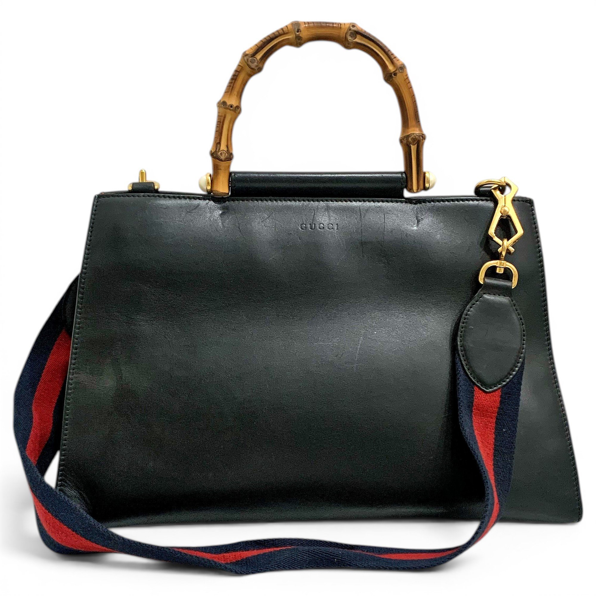 Nymphaea leather handbag