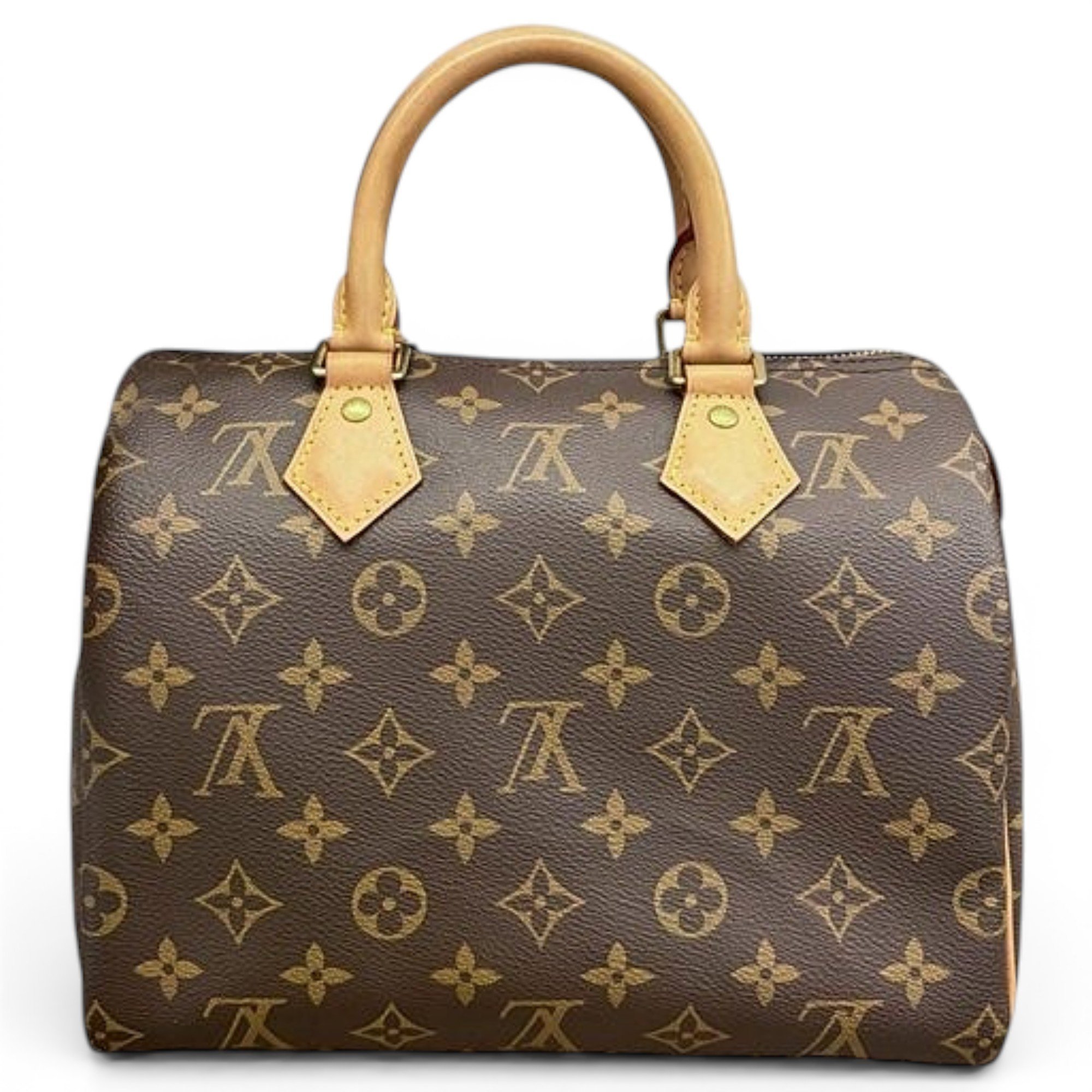 Speedy leather handbag