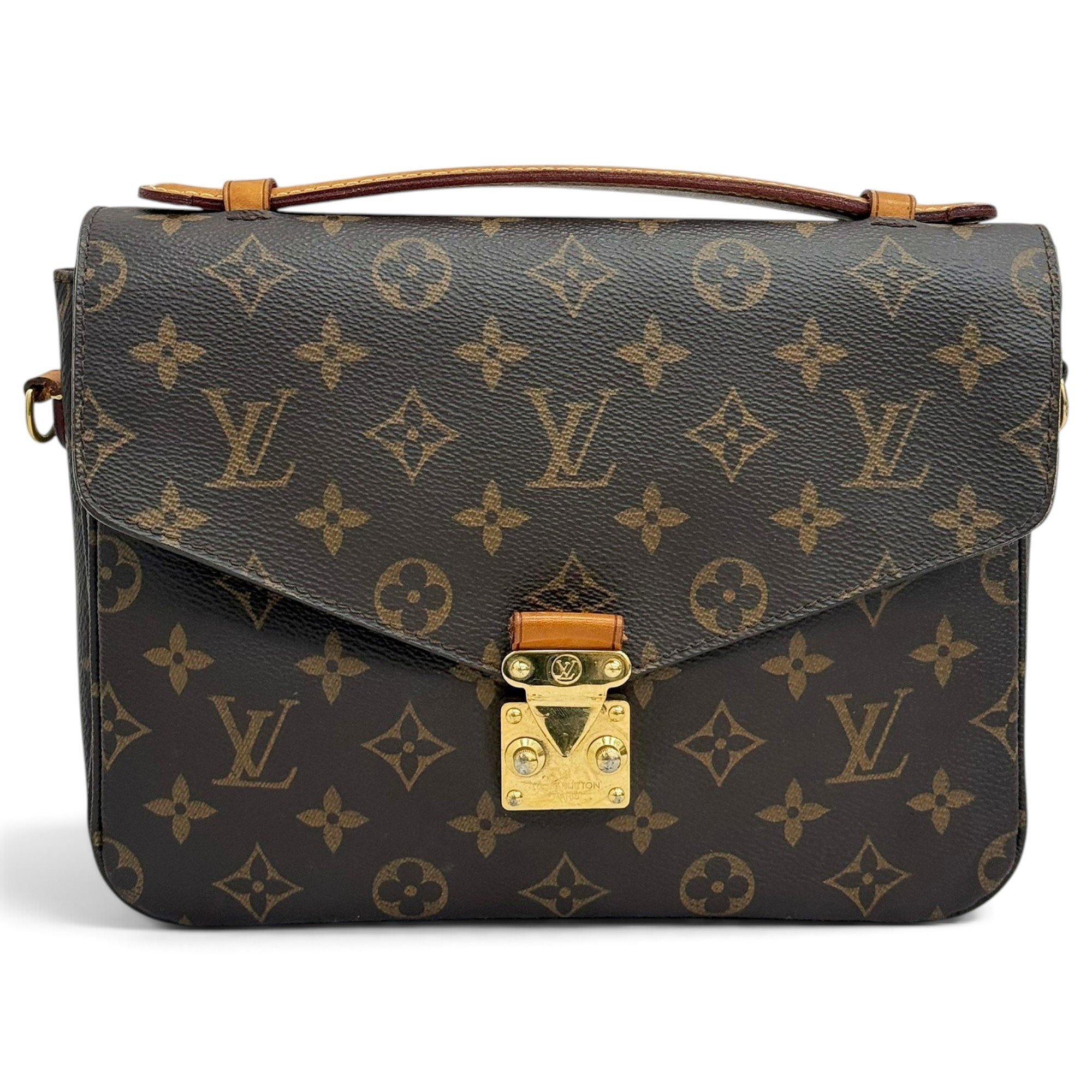 Metis leather handbag