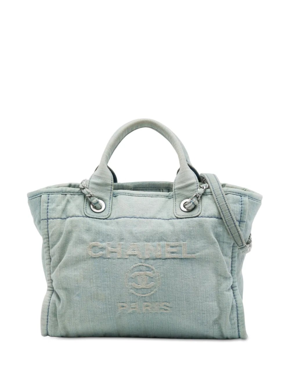 2021-2026 Small Denim Deauville Tote satchel