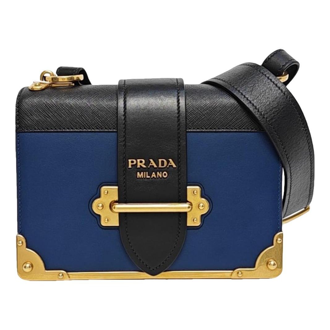 Cahier leather crossbody bag