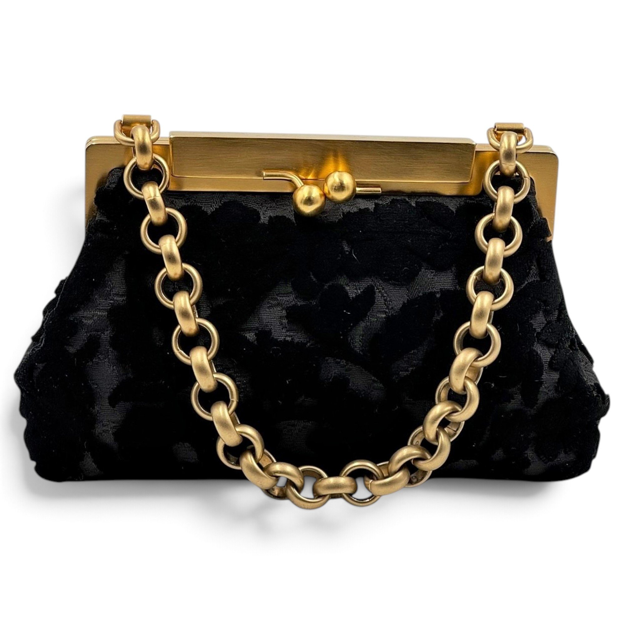 Dolce & Gabbana Velvet clutch bag