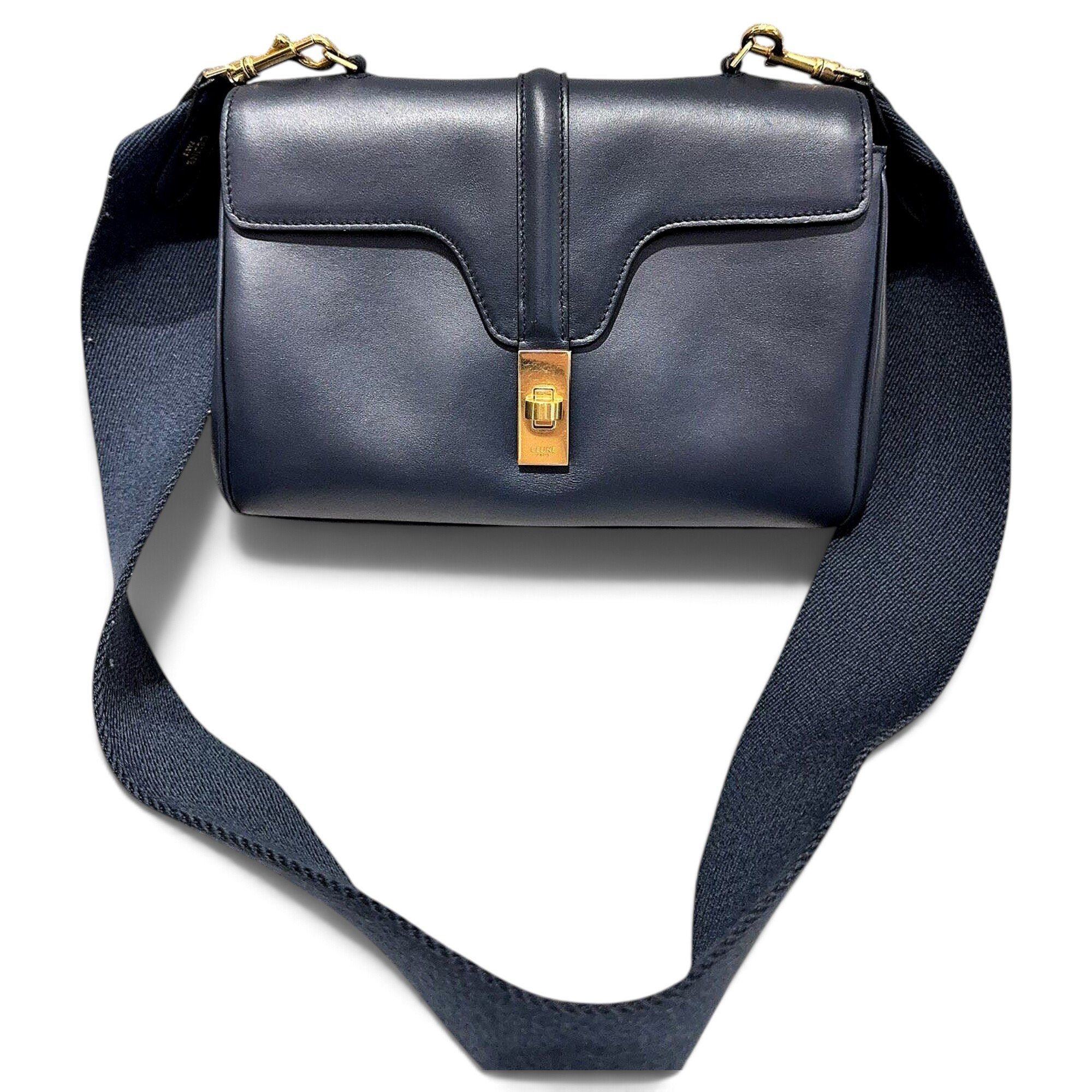 Sac 16 leather crossbody bag
