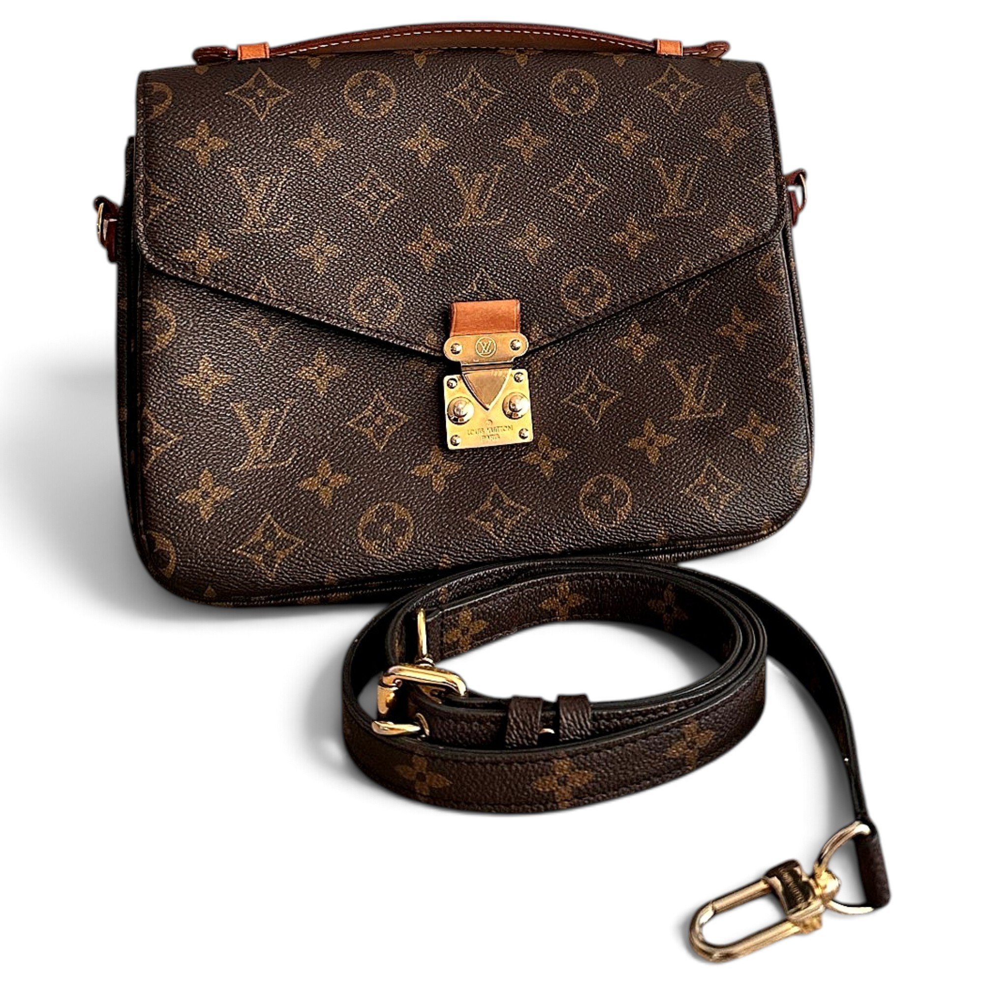 Metis leather crossbody bag