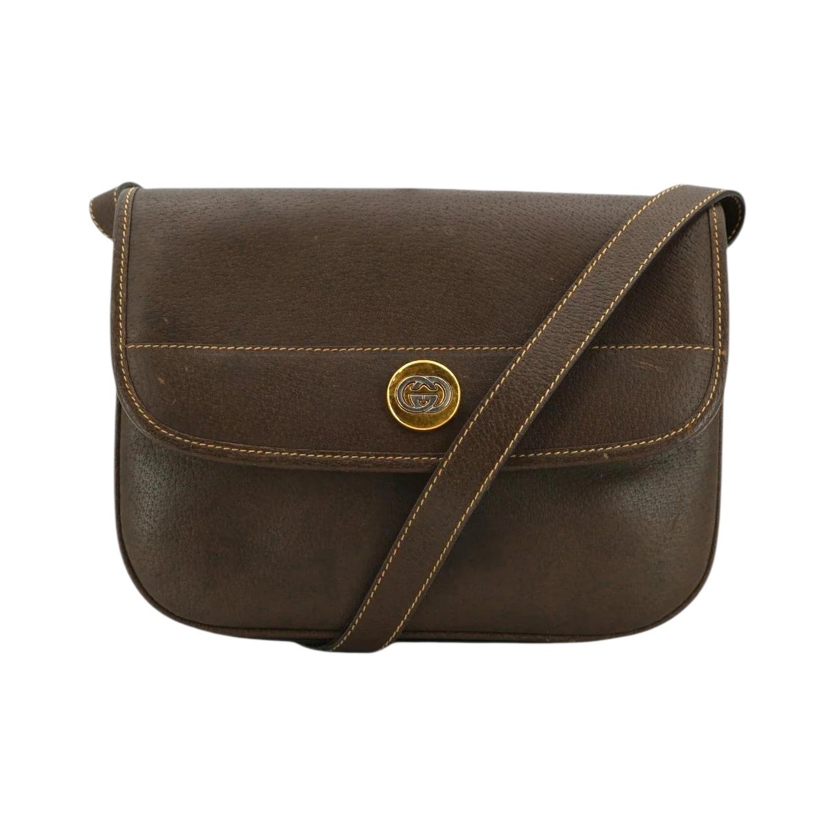 Leather crossbody bag
