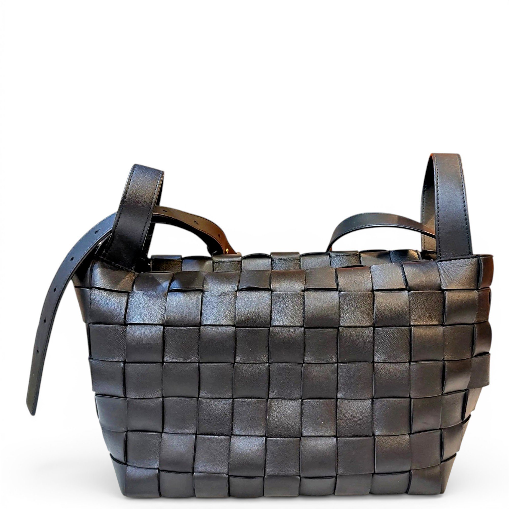 Leather handbag