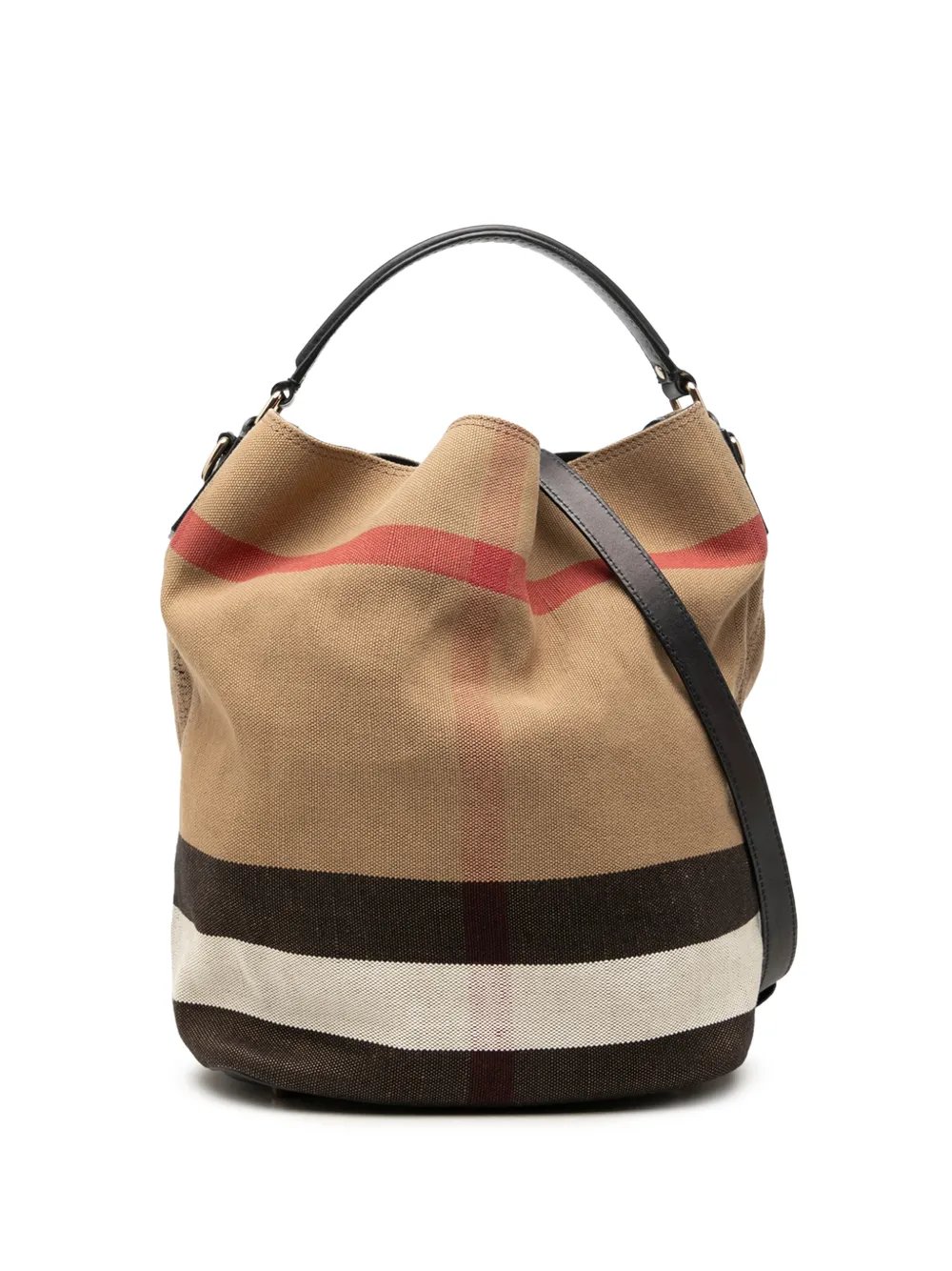 Burberry 2015 House Check Canvas Ashby satchel
