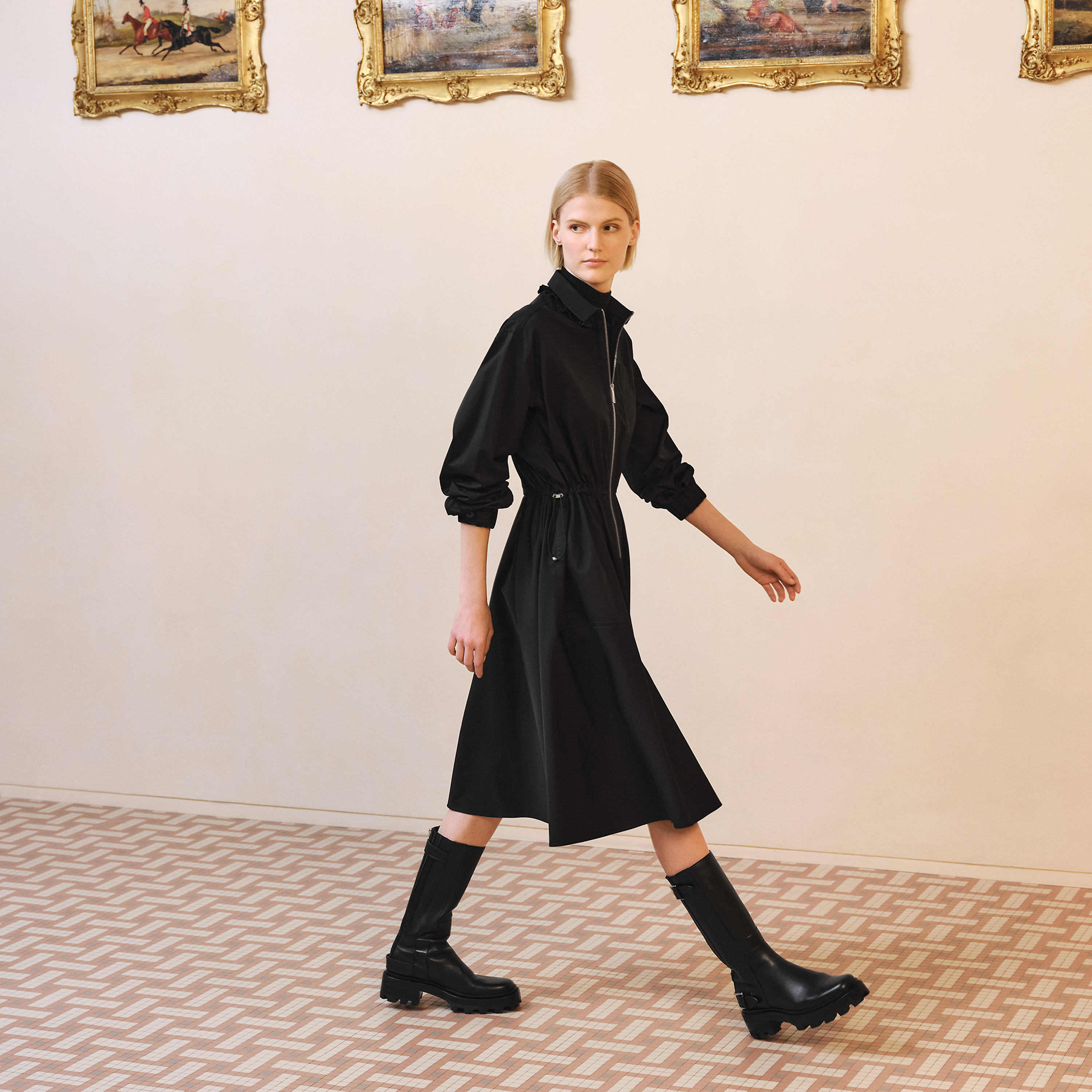 Robe élastiquée