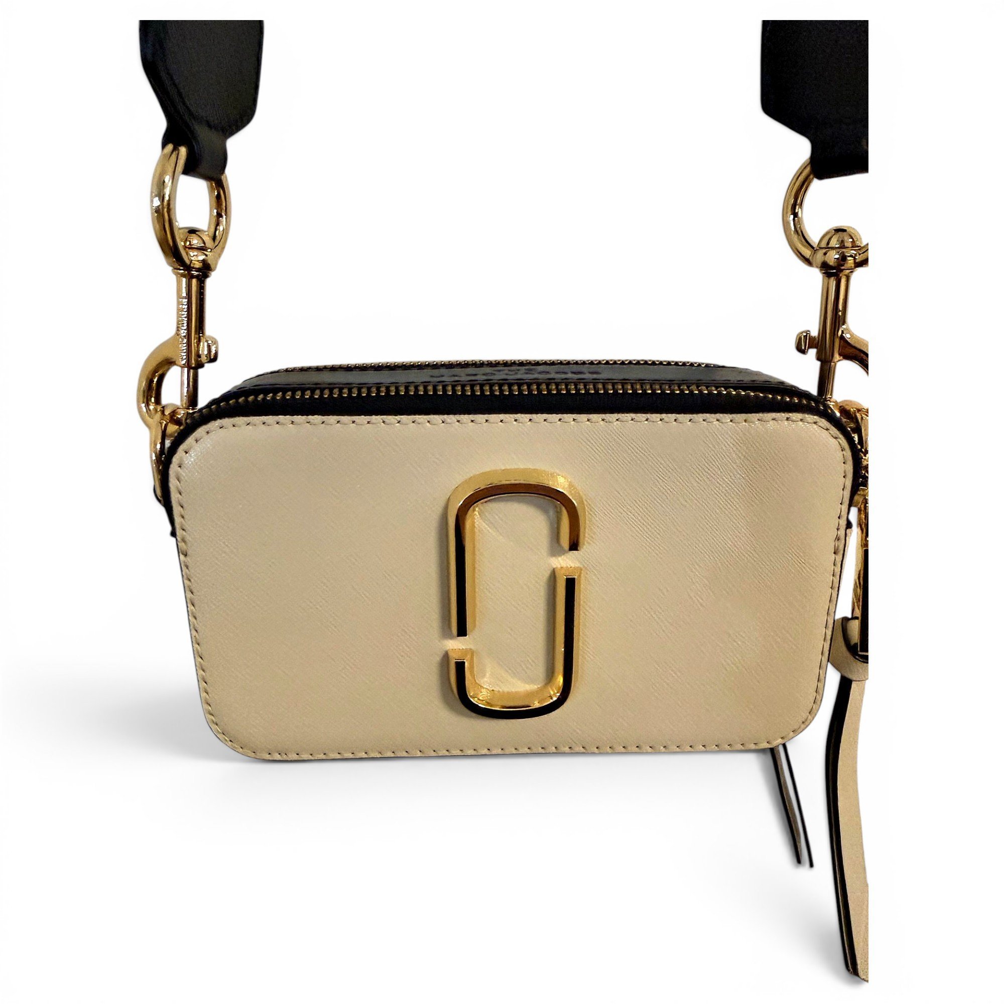 Snapshot leather crossbody bag