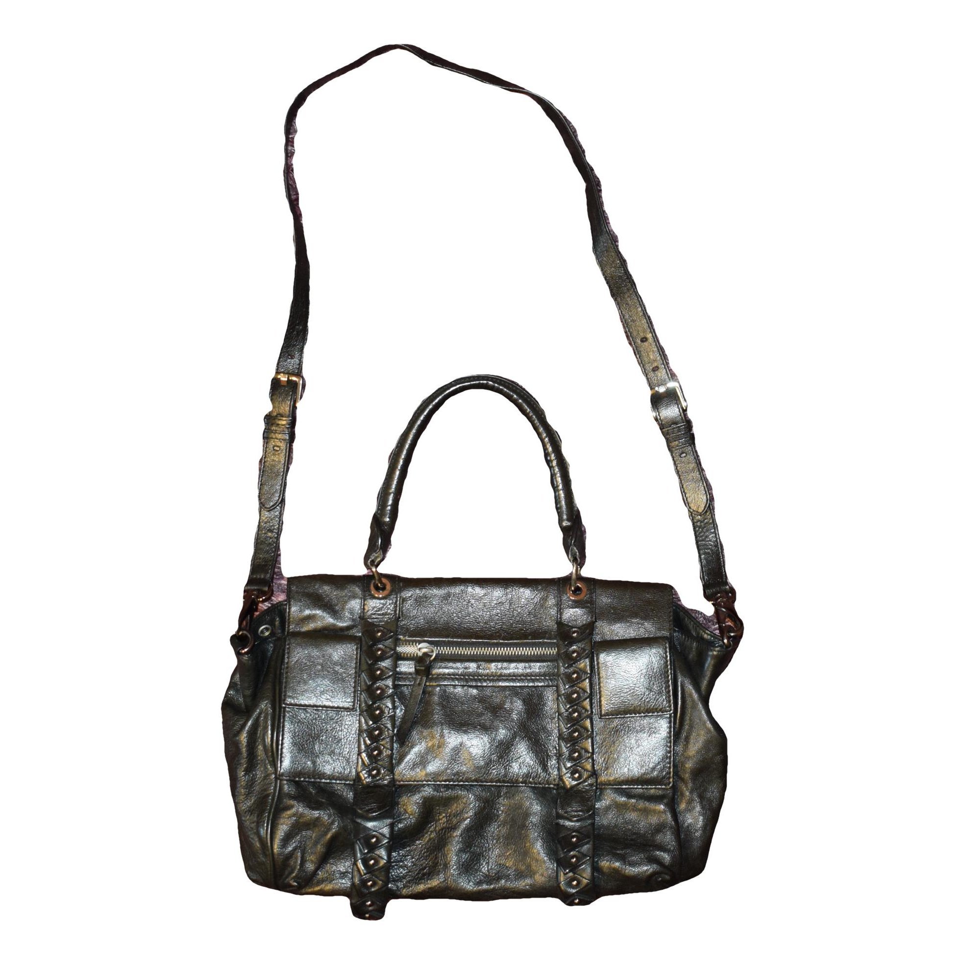 Leather handbag