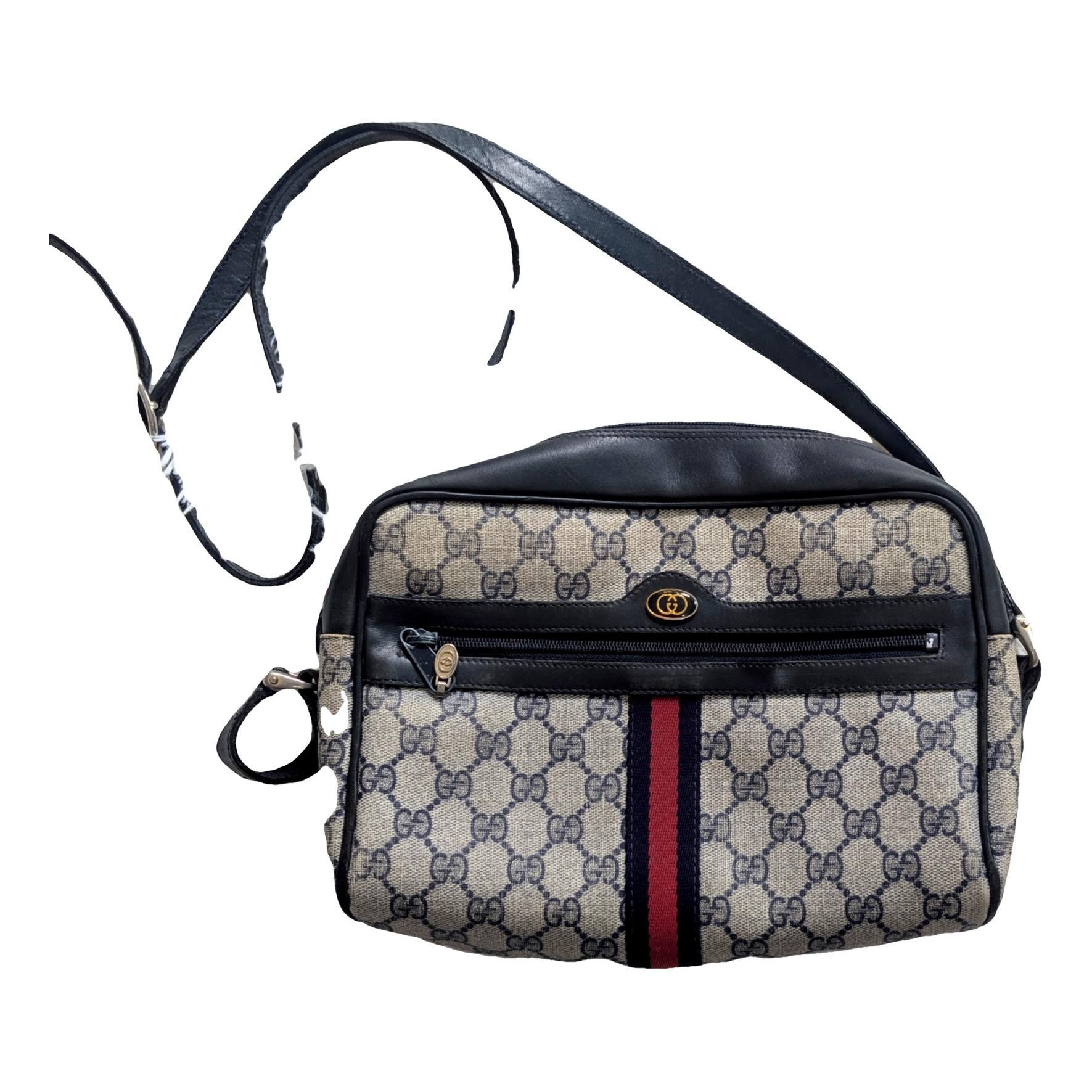 Ophidia leather crossbody bag