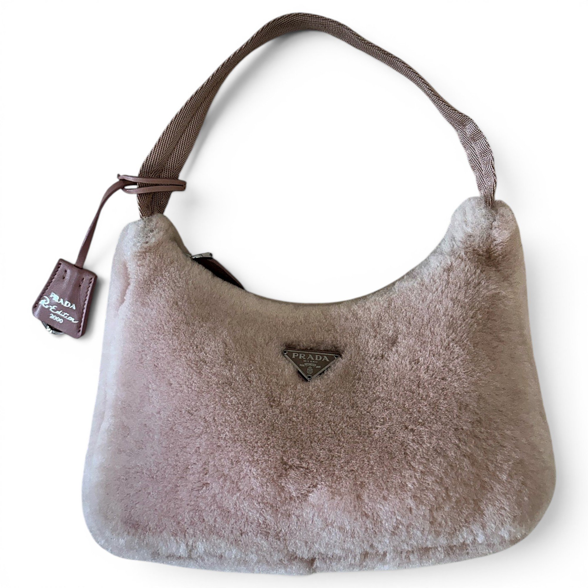 Re-Edition 2000 wool handbag