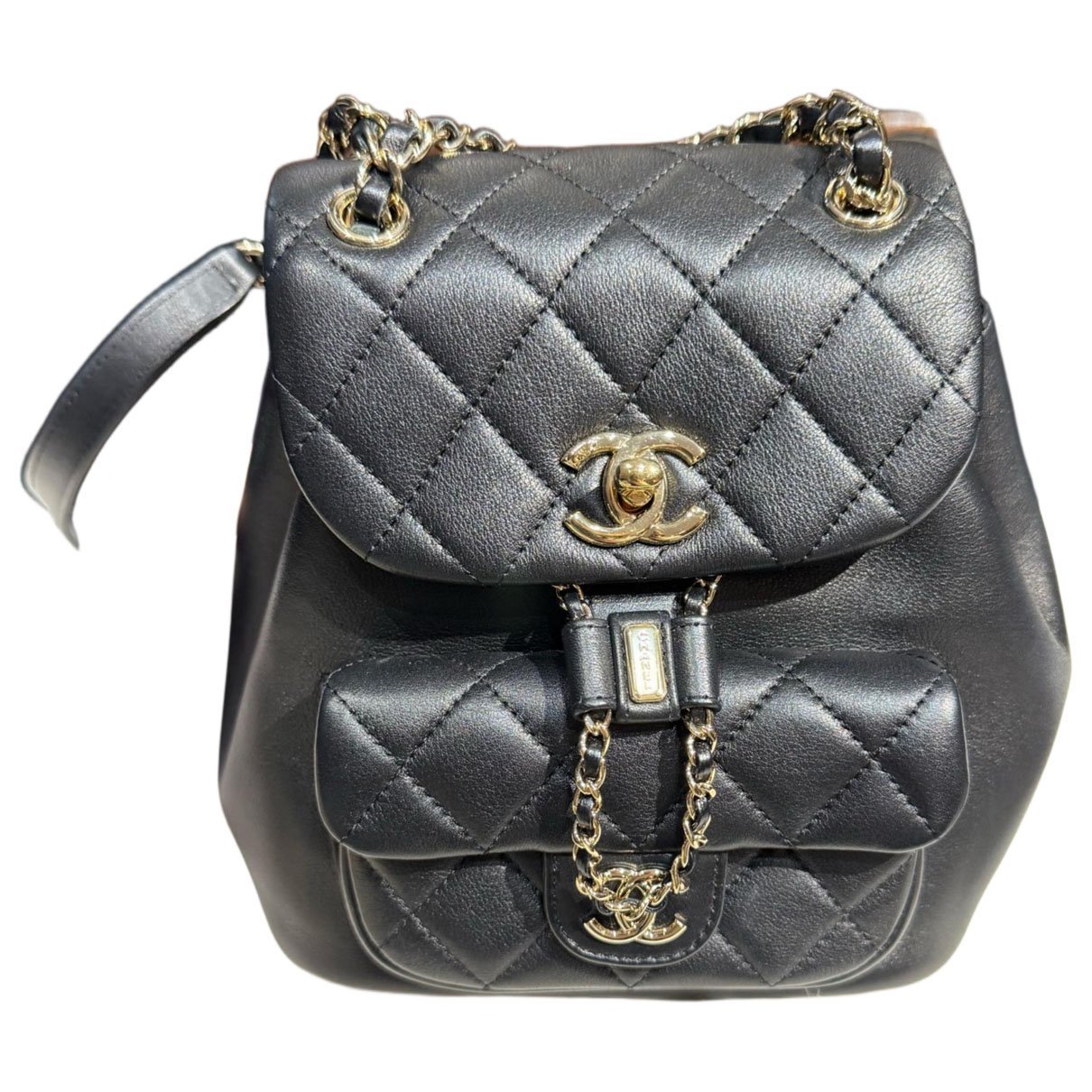 Duma leather backpack