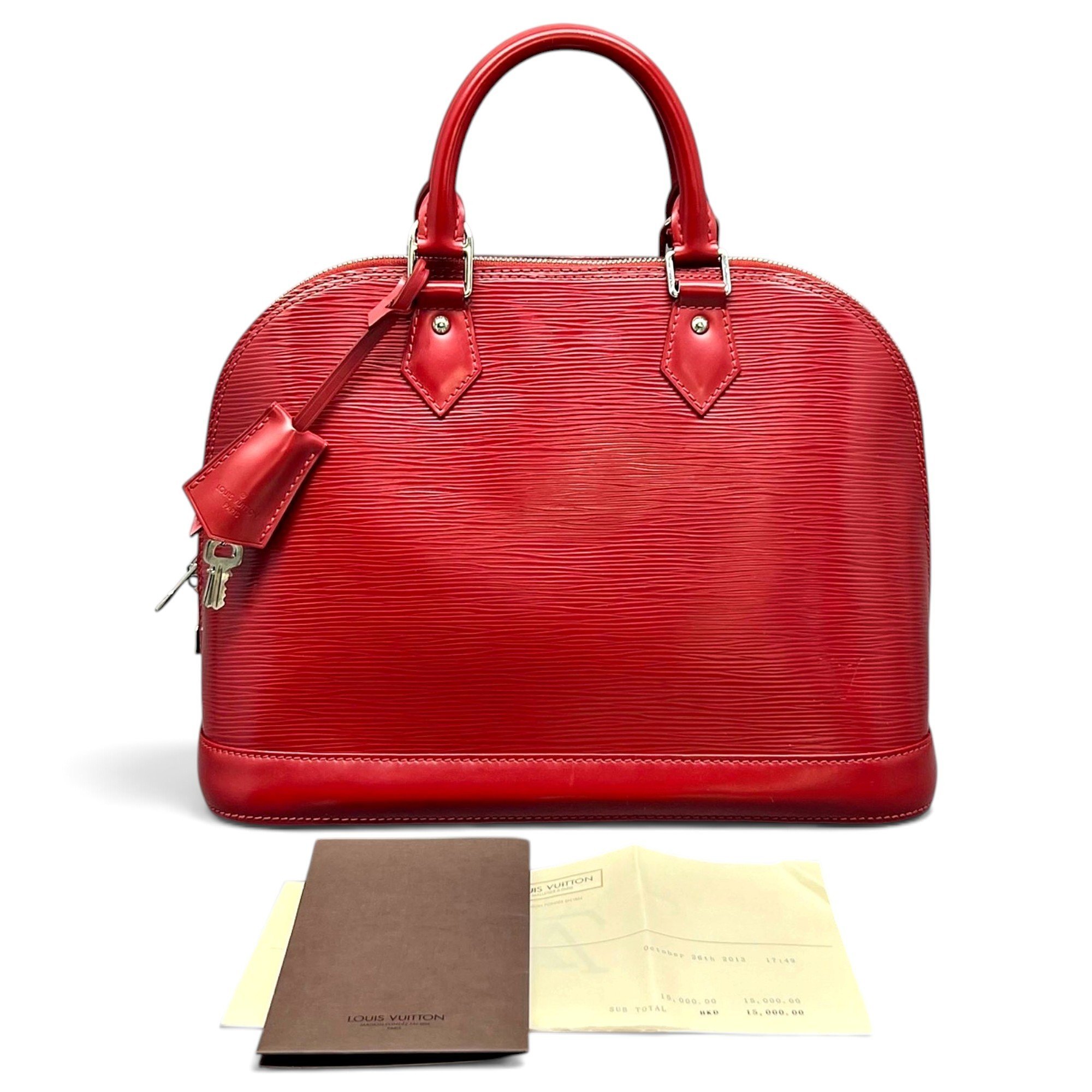 Alma leather handbag