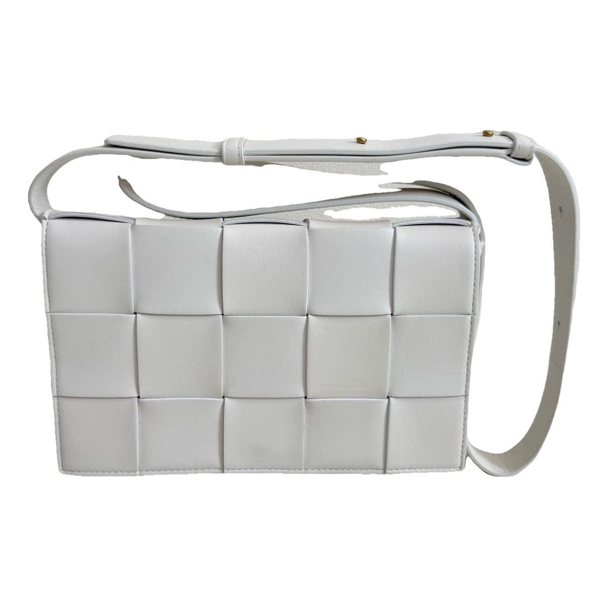 Cassette leather handbag