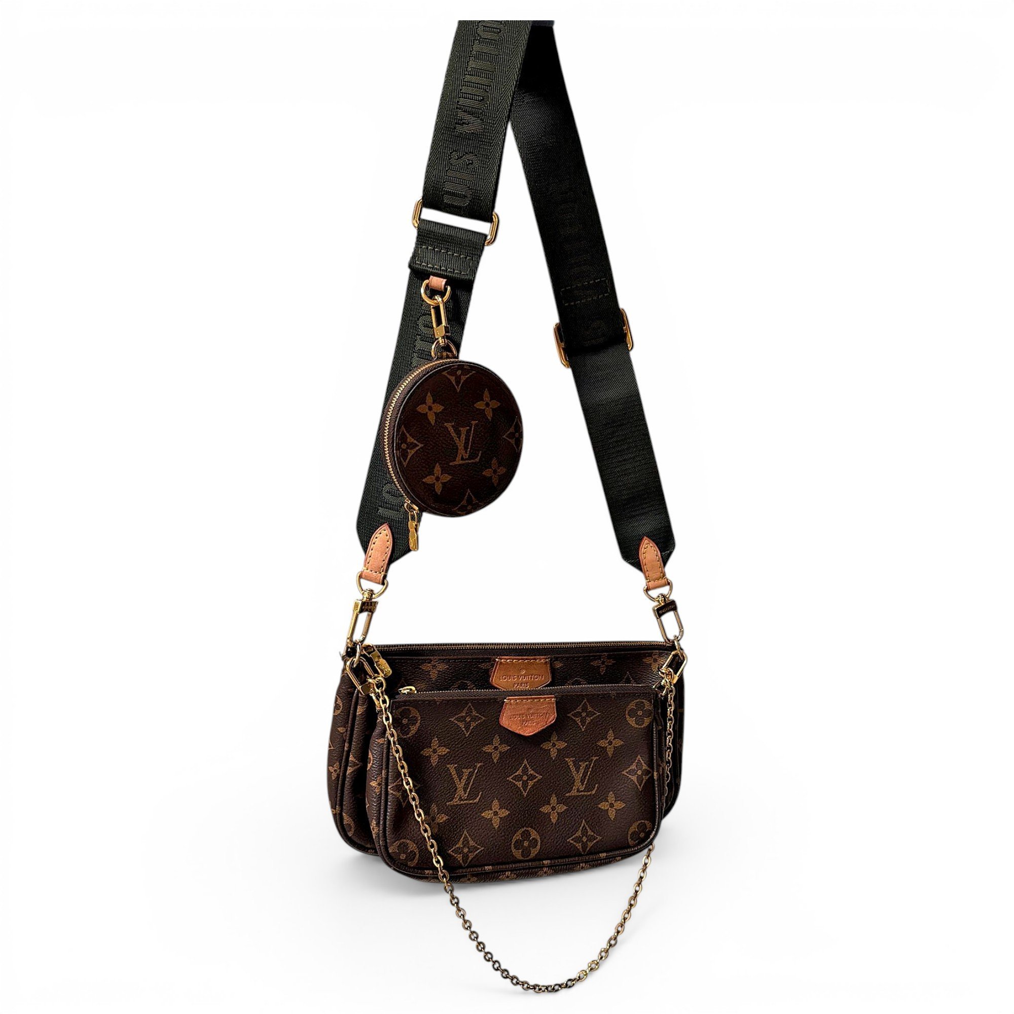 Multi Pochette Accessoires leather crossbody bag