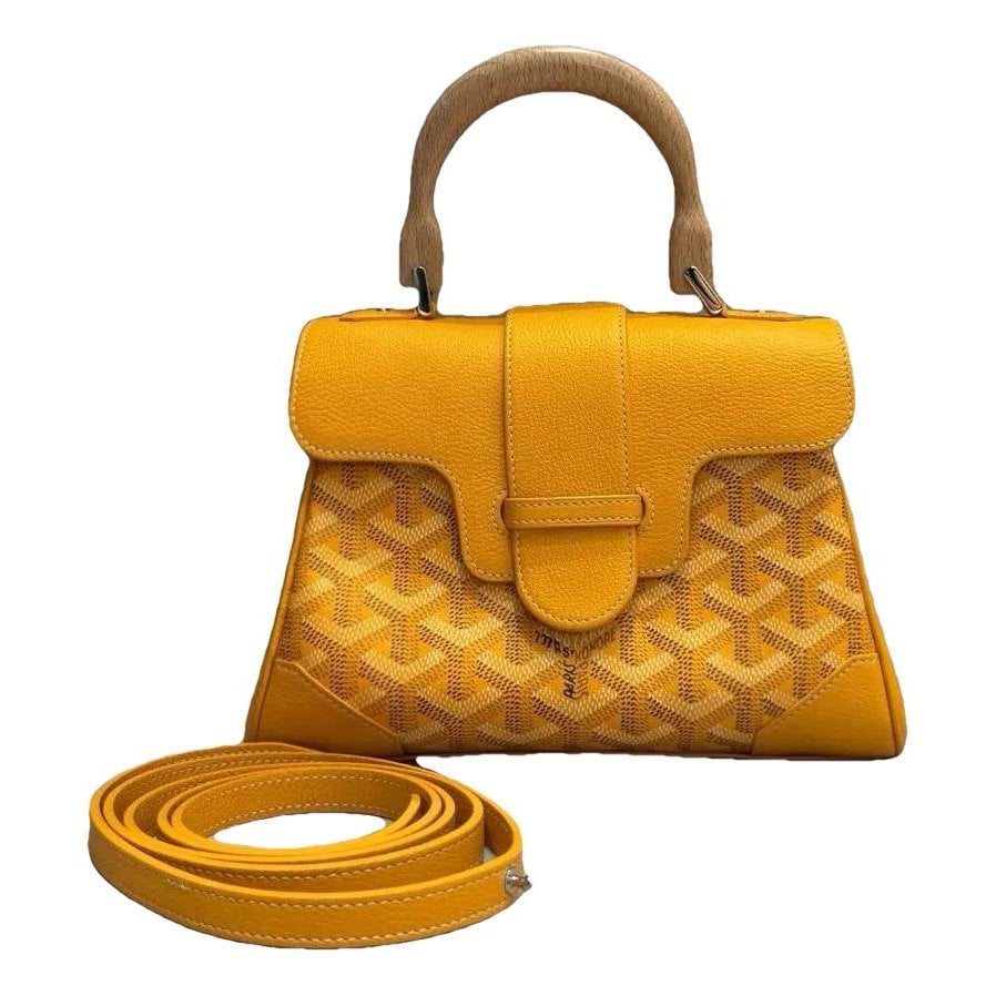 Goyard Saïgon leather crossbody bag