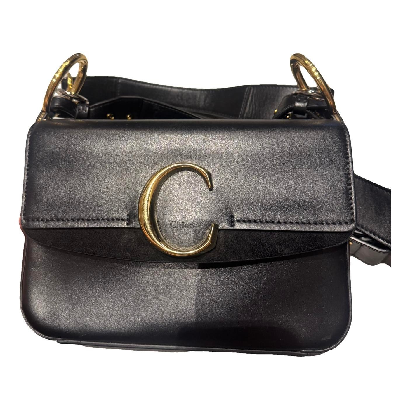 C leather handbag