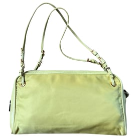 Prada Green Synthetic Prada Handbag