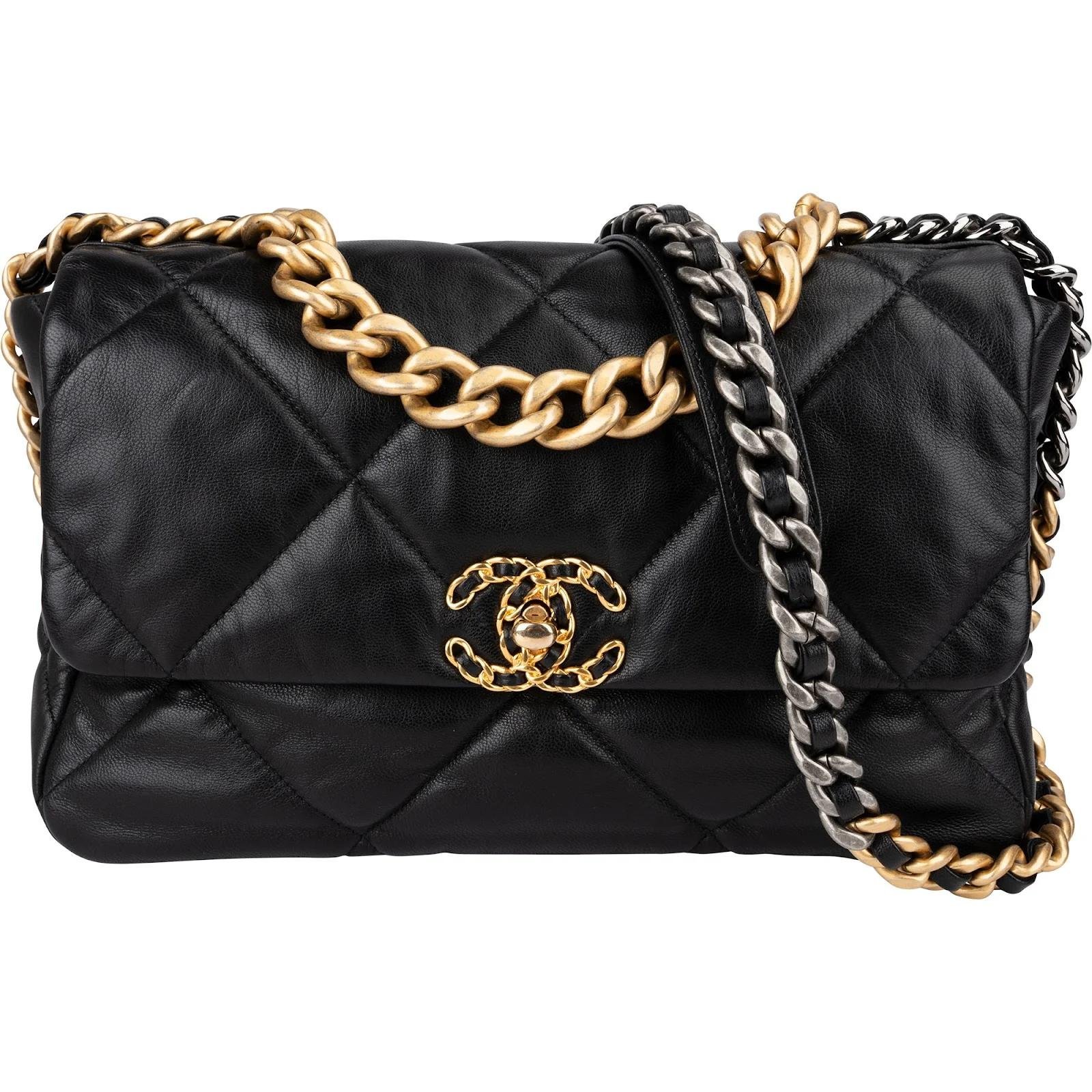 Chanel 19 leather handbag