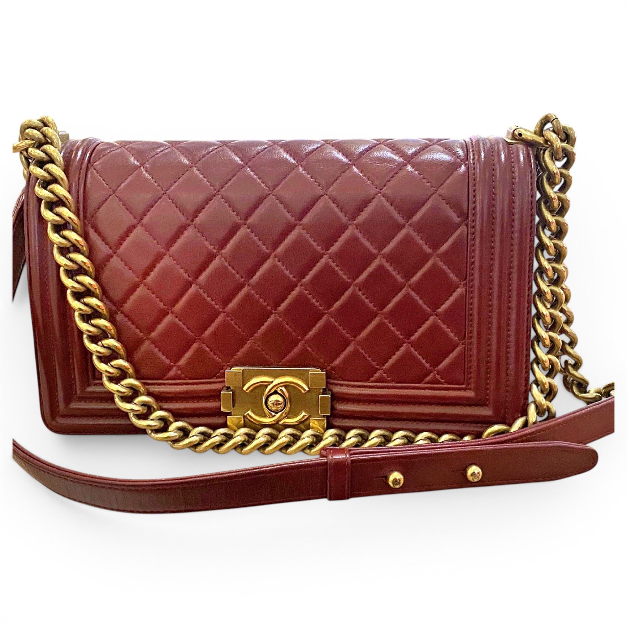 Boy leather handbag
