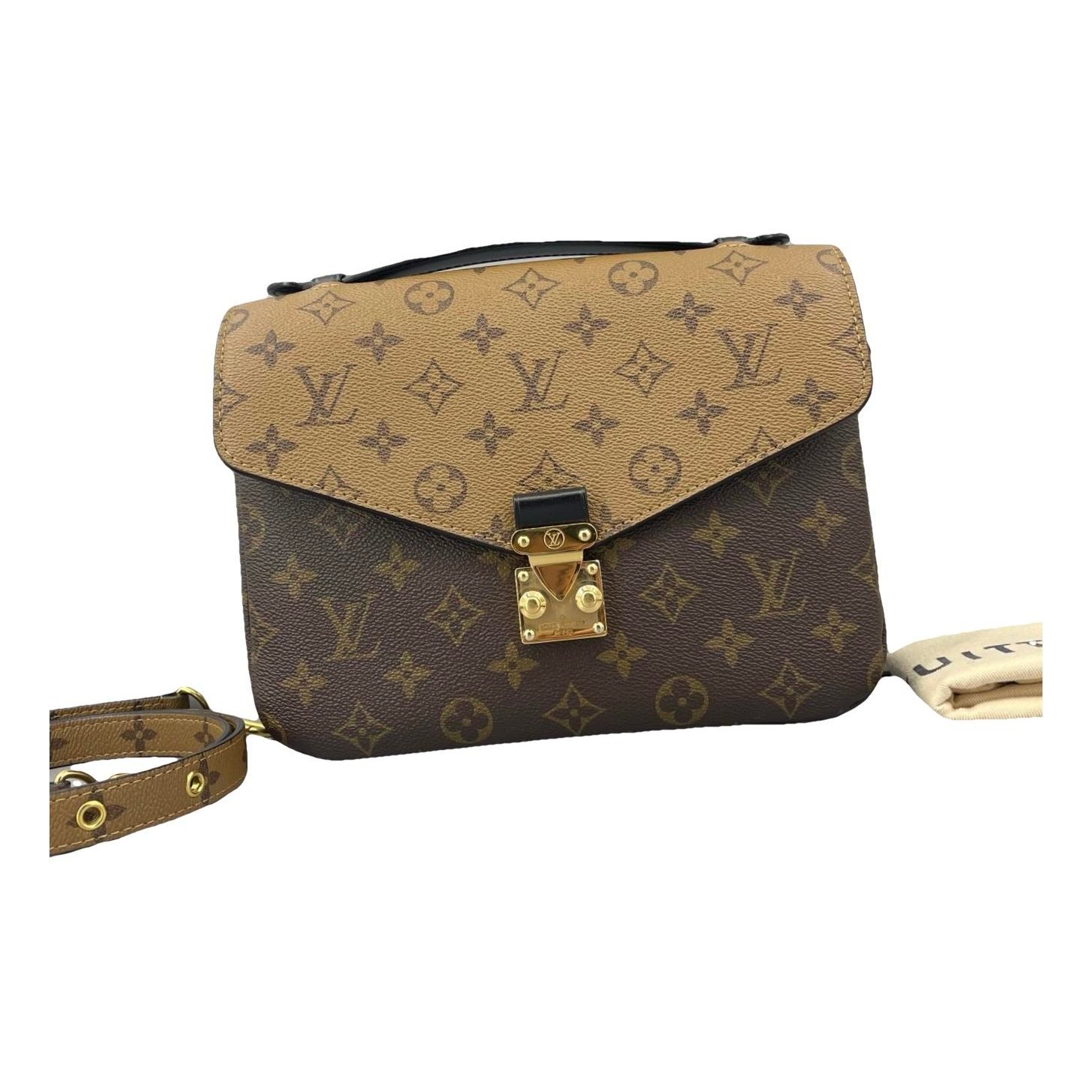 Metis leather handbag