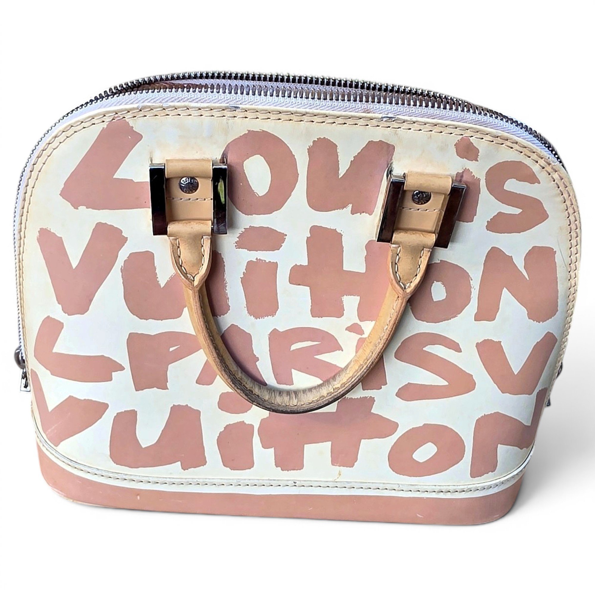 Alma patent leather handbag