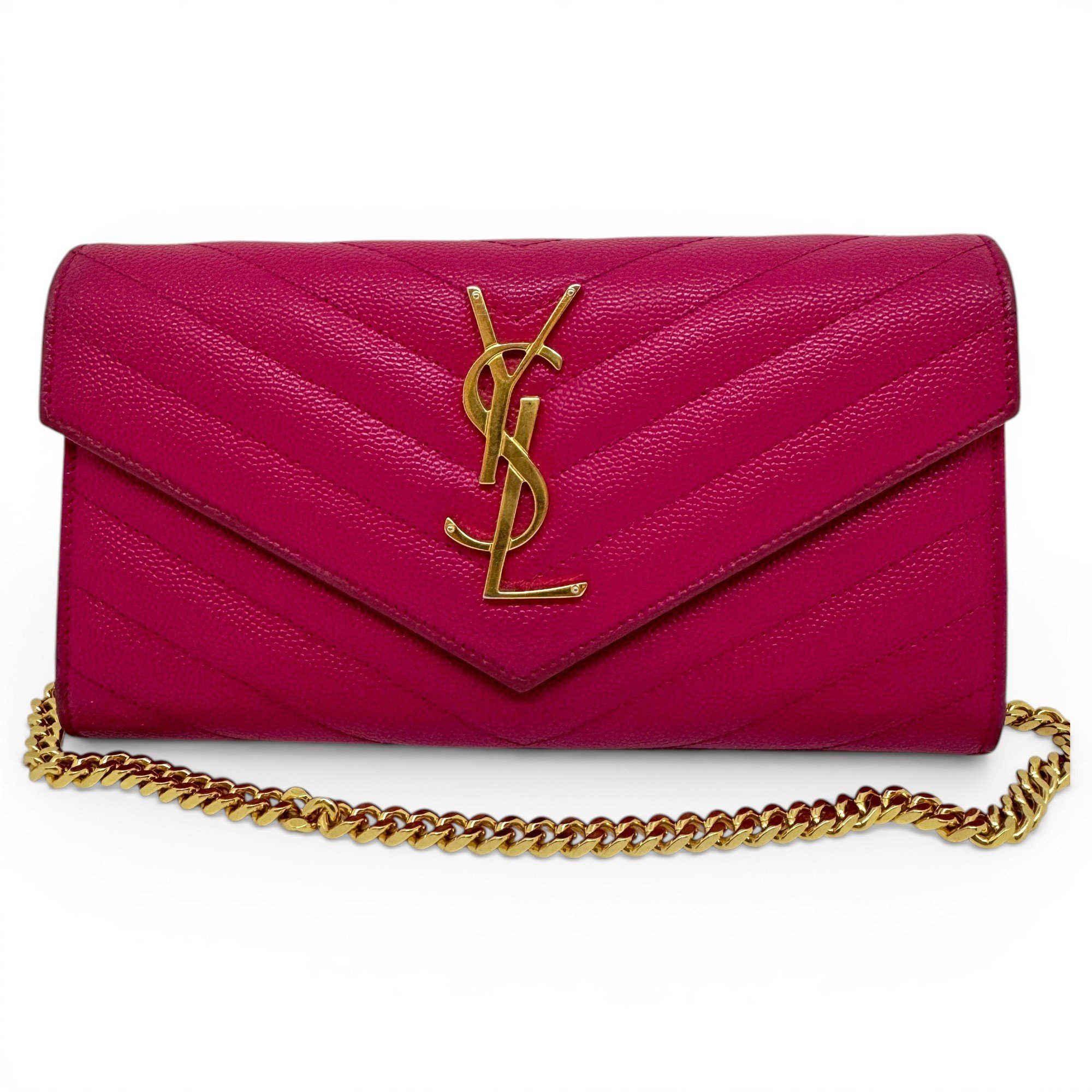Portefeuille enveloppe leather handbag