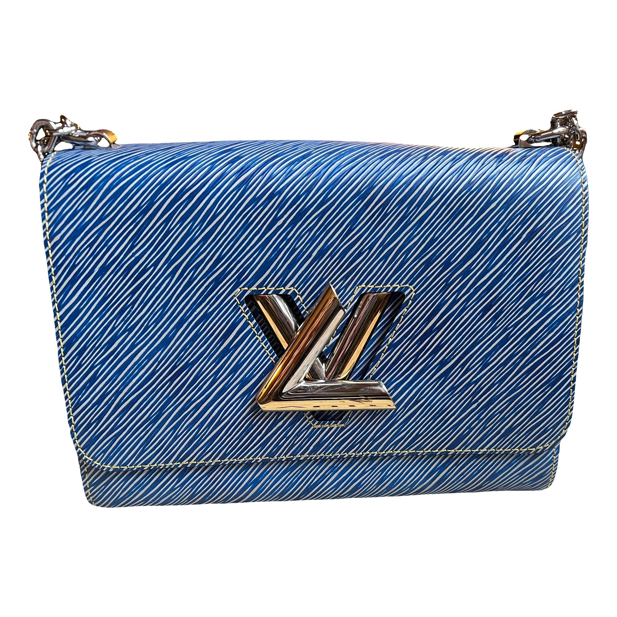 Twist leather handbag