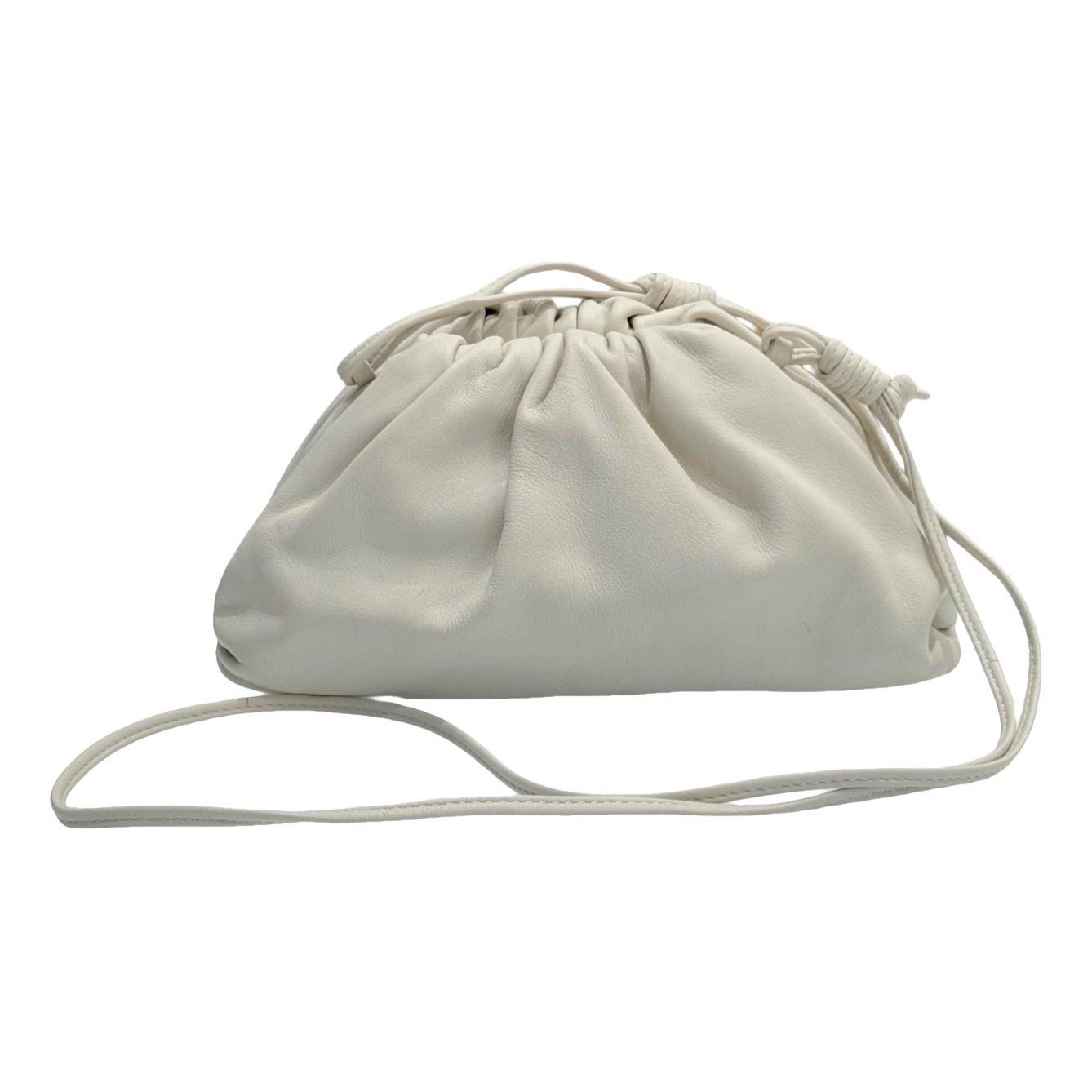 Pouch leather handbag