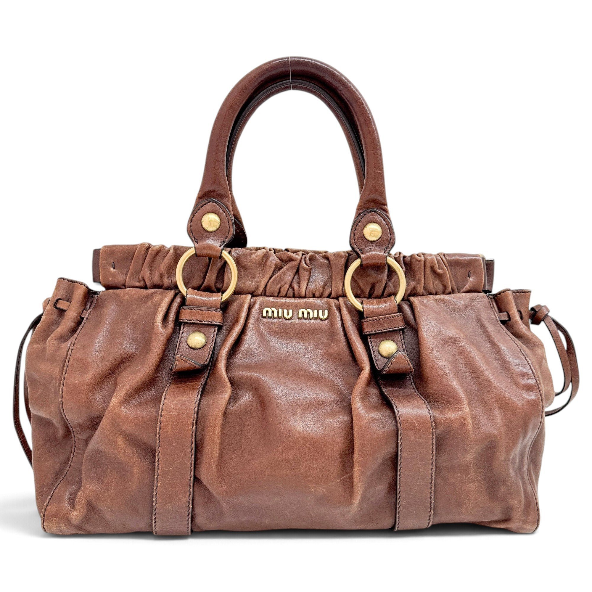 Vitello leather handbag