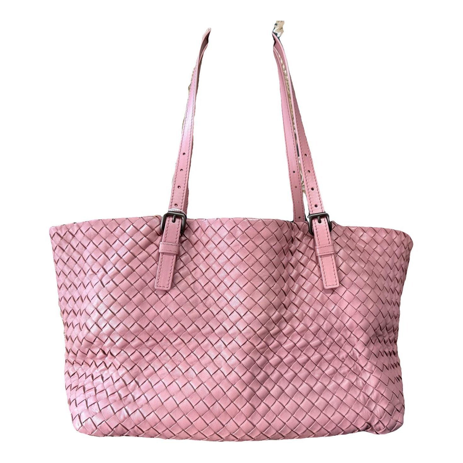 Fourre-Tout leather handbag