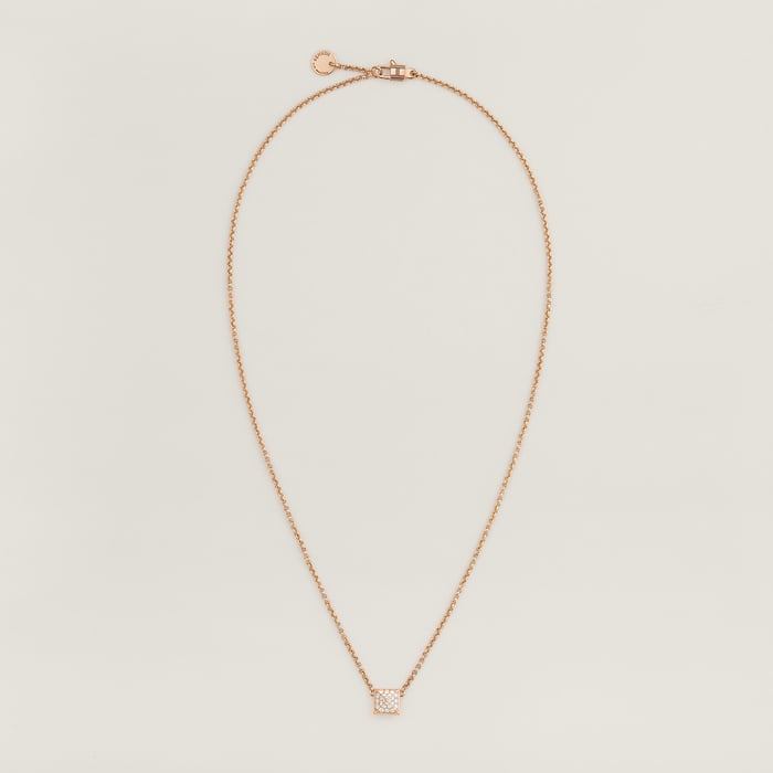 Sans Coloris Hermès Clou d'H Pendant, Small Model
