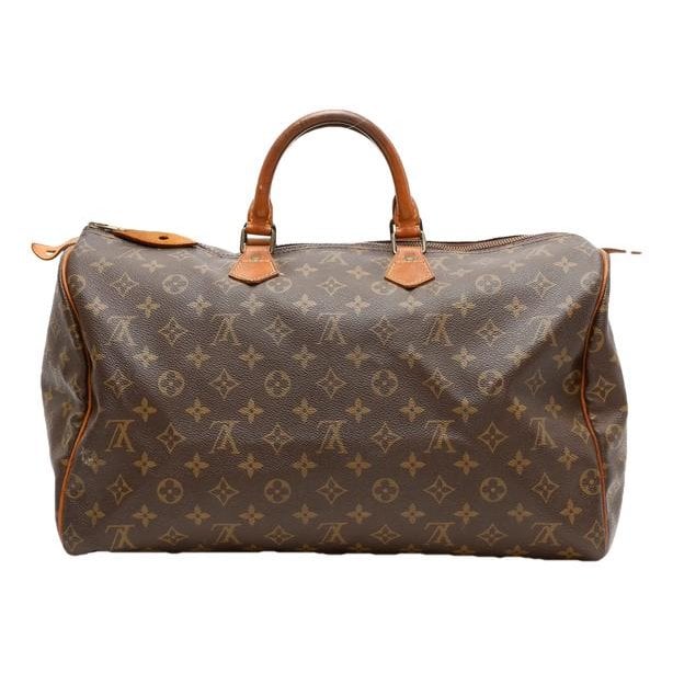 Speedy leather handbag