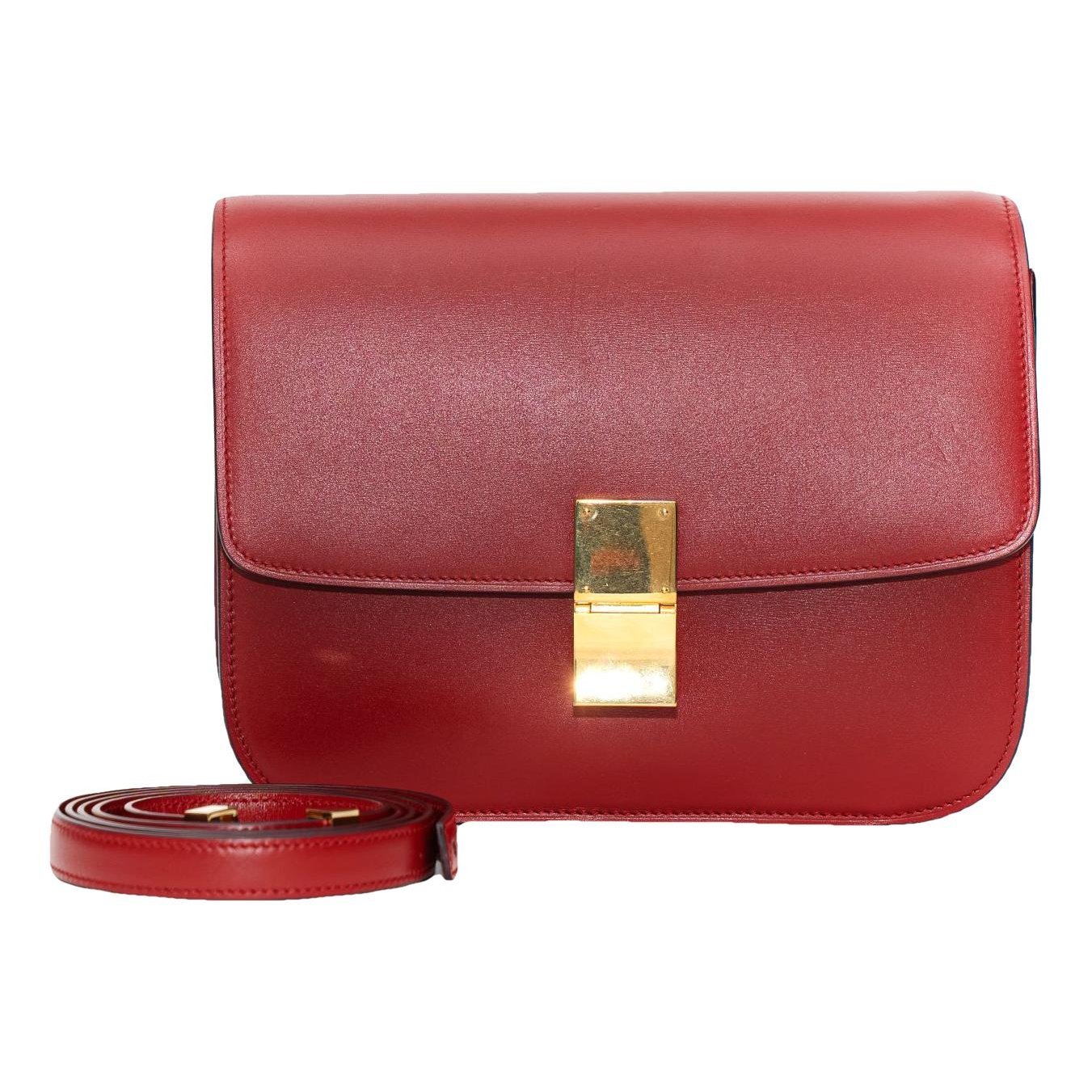 Classic leather handbag