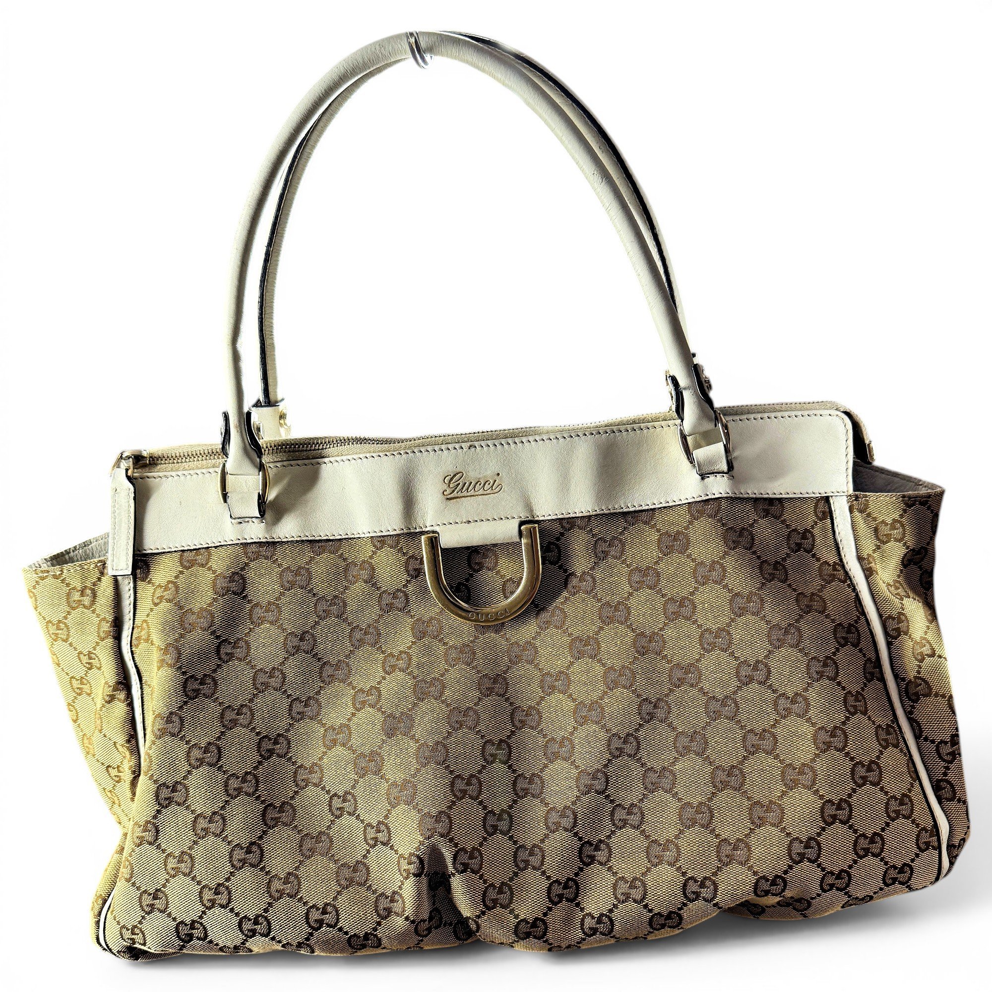 D-Ring leather tote