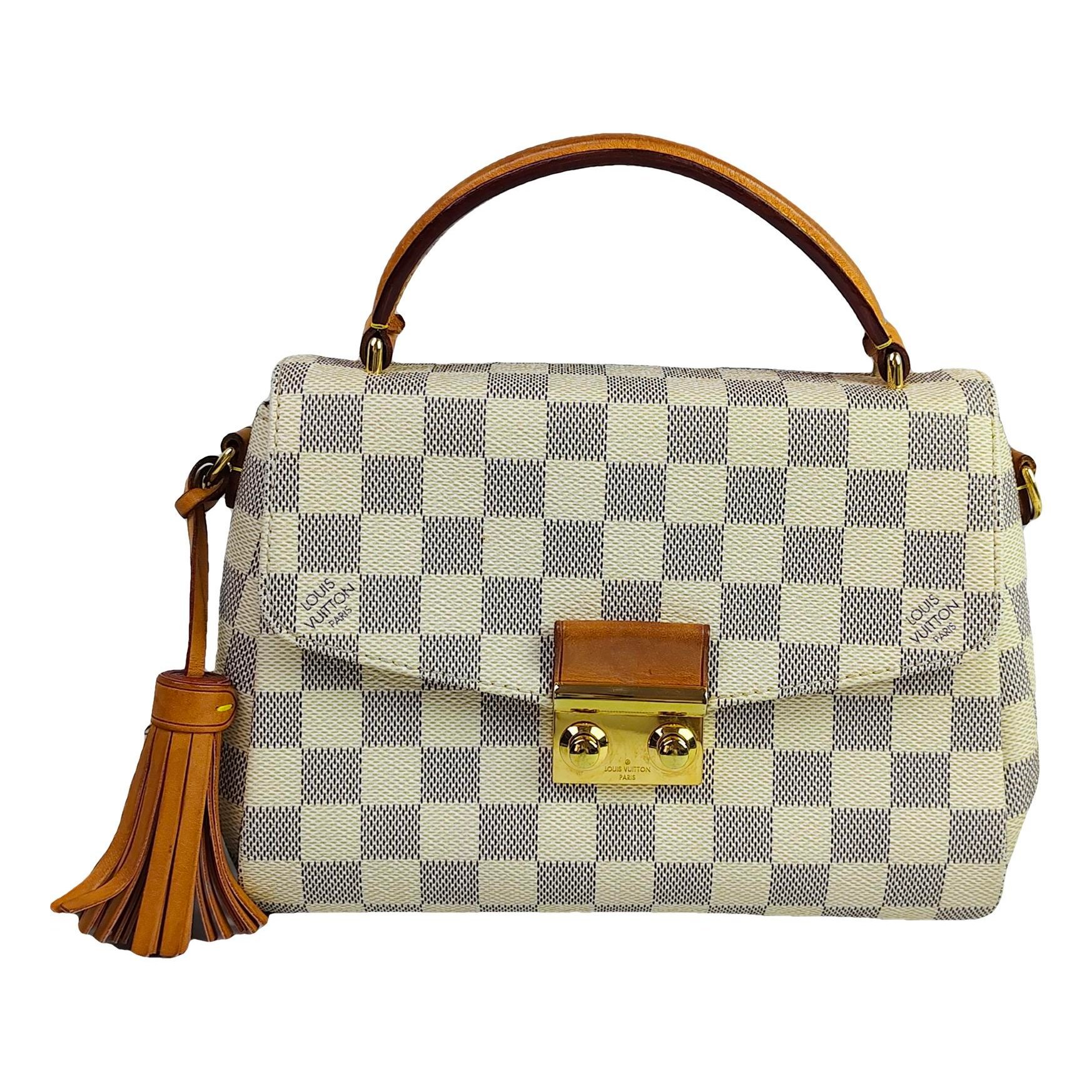 Croisette leather handbag